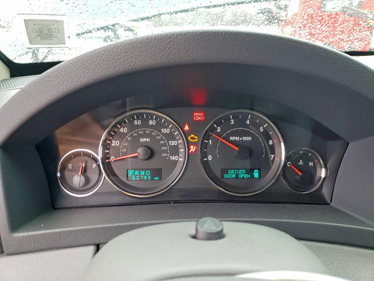 2007 Jeep Grand Chee Blue vin: 1J8HR58217C589699