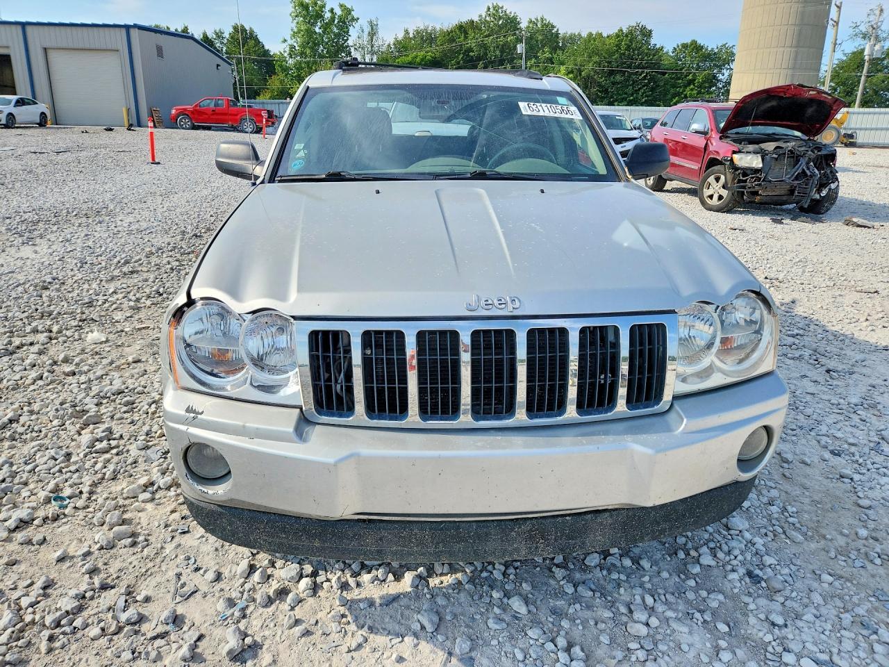 2007 Jeep Grand Cherokee Limited Серебряный vin: 1J8HR58217C634768