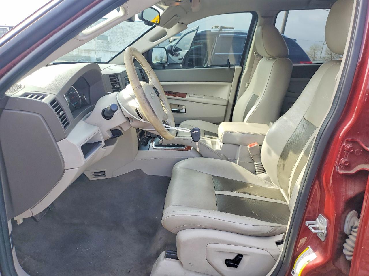 2007 Jeep Grand Cherokee Limited Бордовый vin: 1J8HR58217C695523