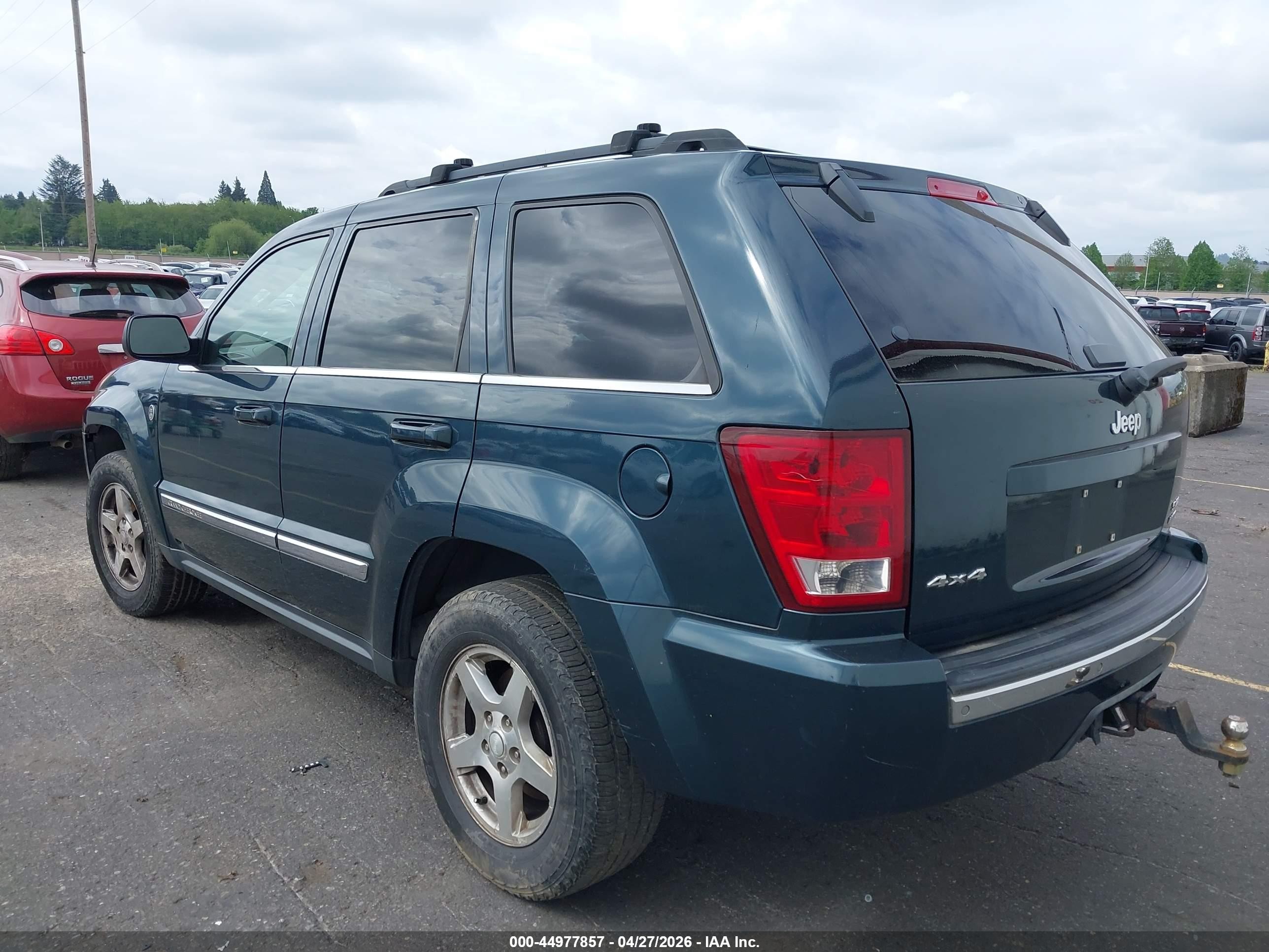 2005 Jeep Grand Cherokee Limited Gray vin: 1J8HR58225C616308