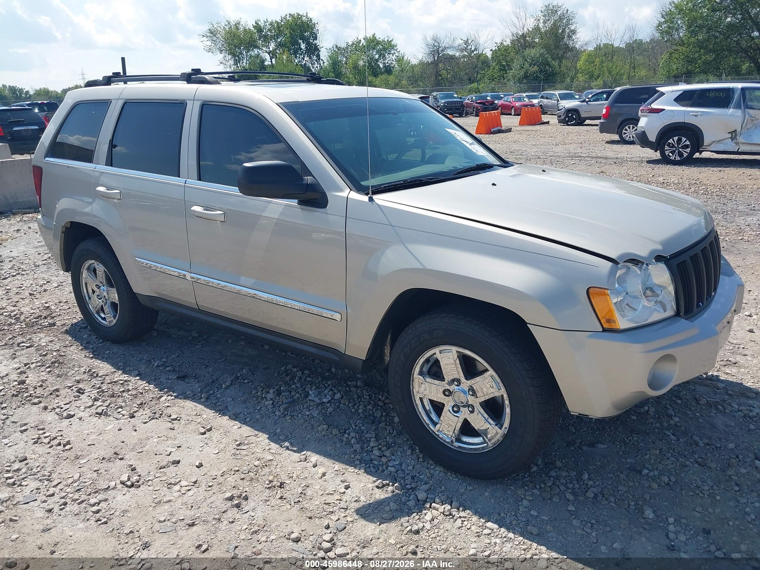 2007 Jeep Grand Cherokee Limited Gold vin: 1J8HR58227C646699