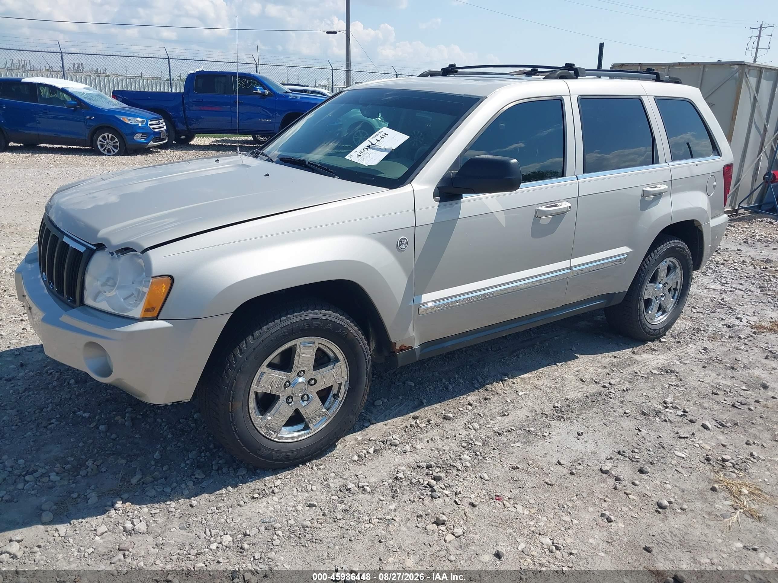 2007 Jeep Grand Cherokee Limited Gold vin: 1J8HR58227C646699
