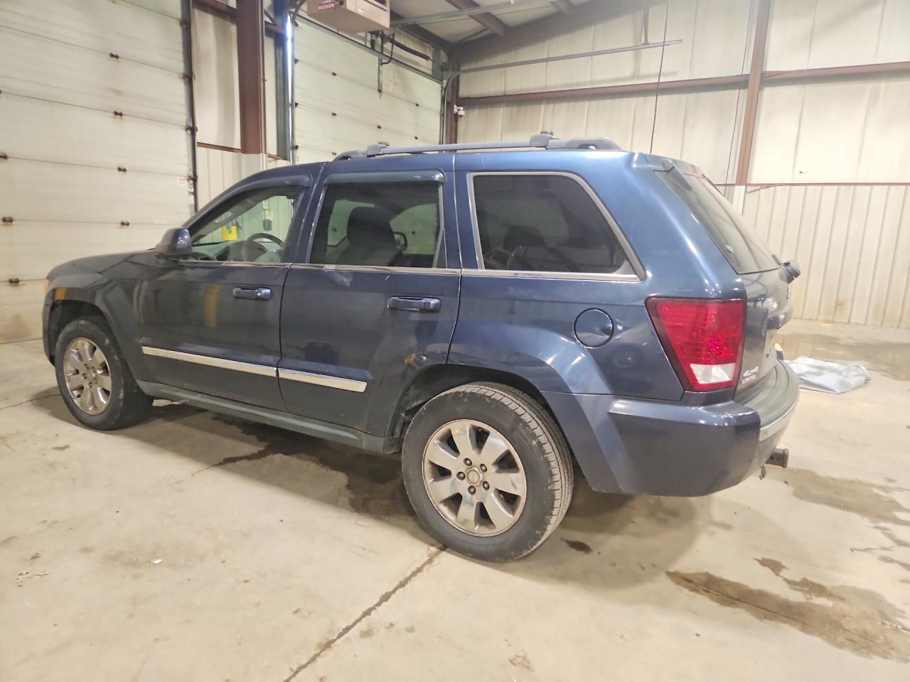 2008 Jeep Grand Cherokee Limited Blue vin: 1J8HR58228C238575