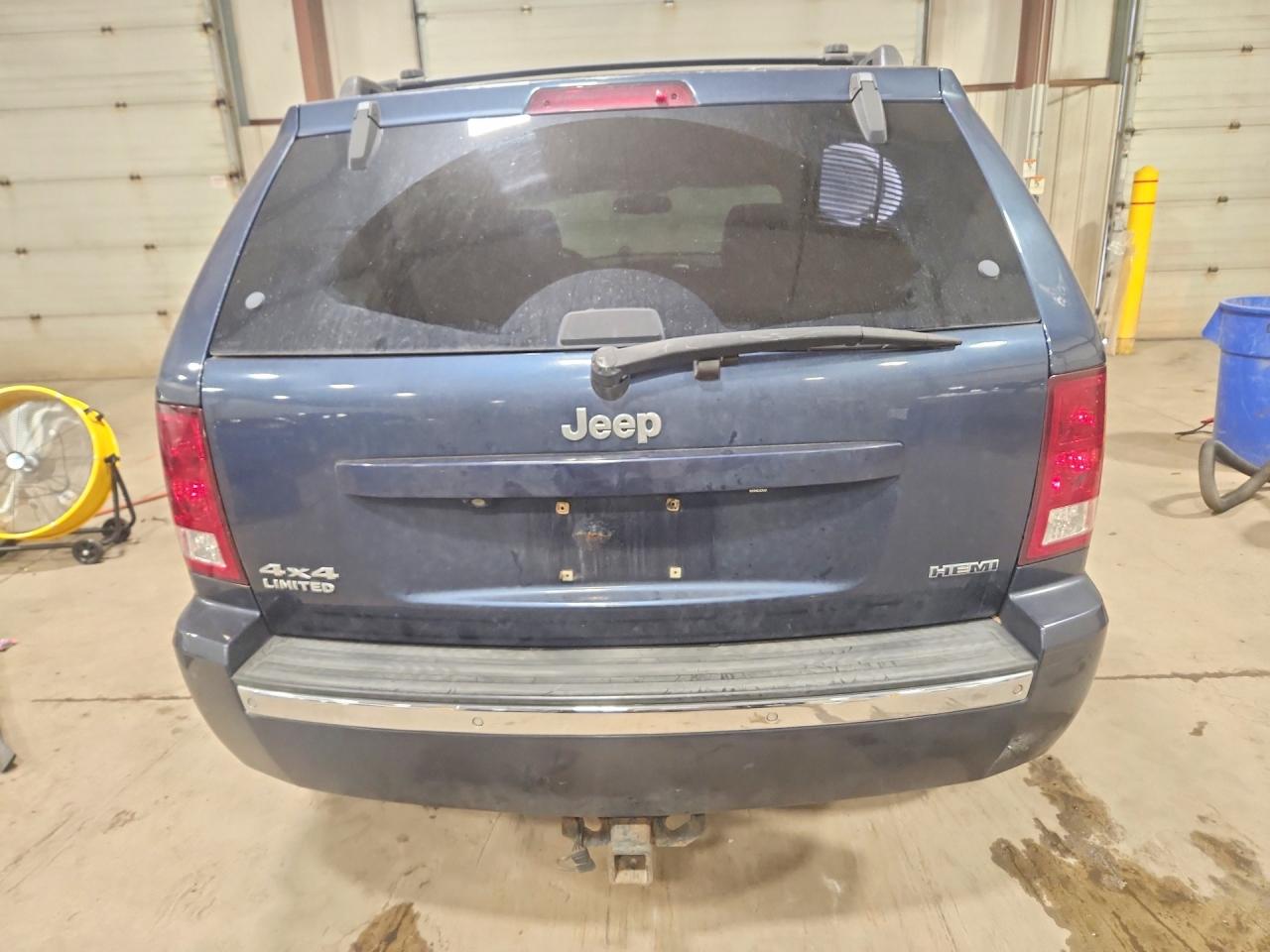 2008 Jeep Grand Cherokee Limited Blue vin: 1J8HR58228C238575
