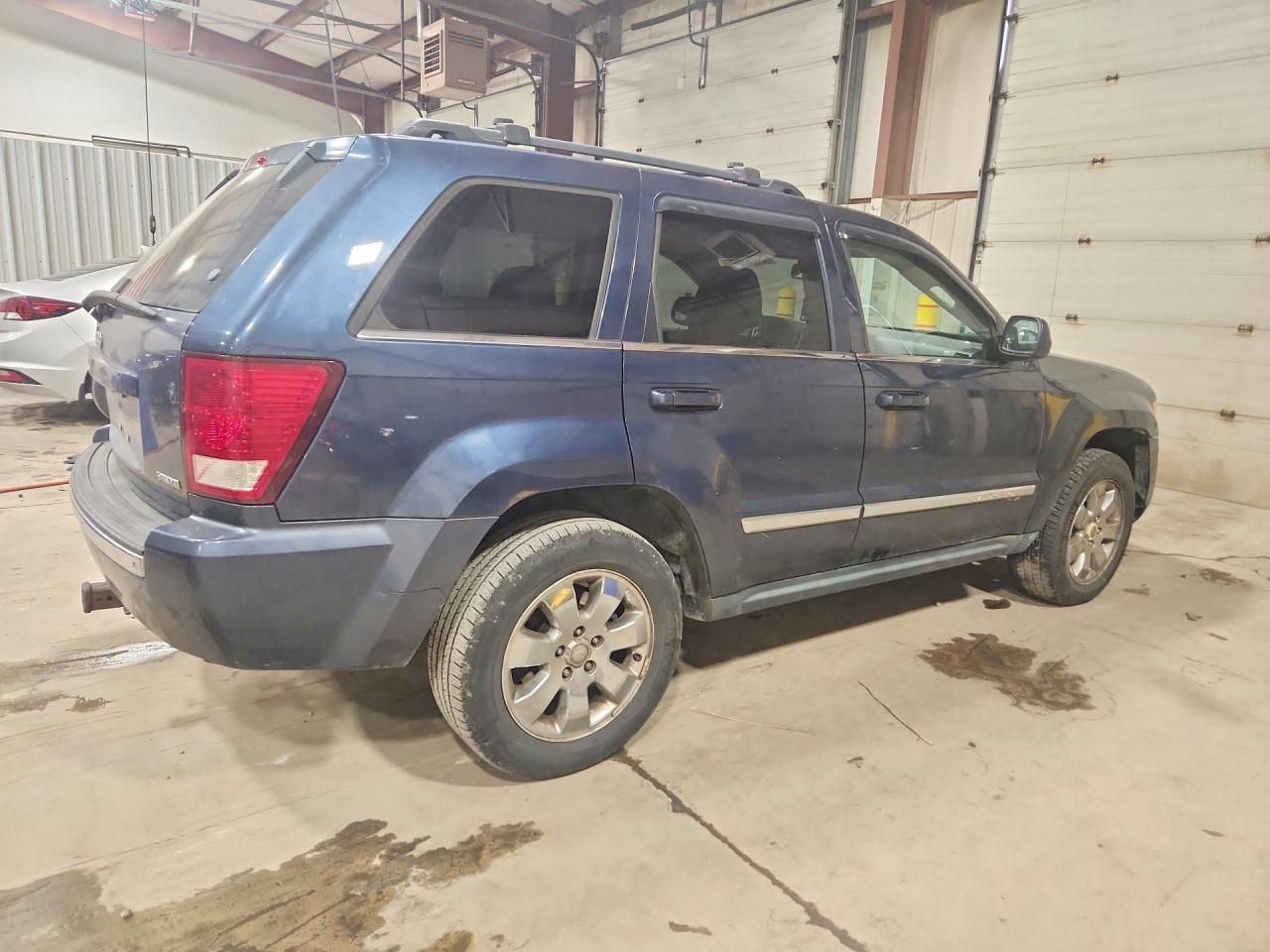2008 Jeep Grand Cherokee Limited Blue vin: 1J8HR58228C238575