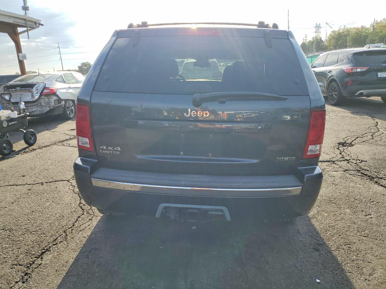 2007 Jeep Grand Cherokee Limited Charcoal vin: 1J8HR58237C645805