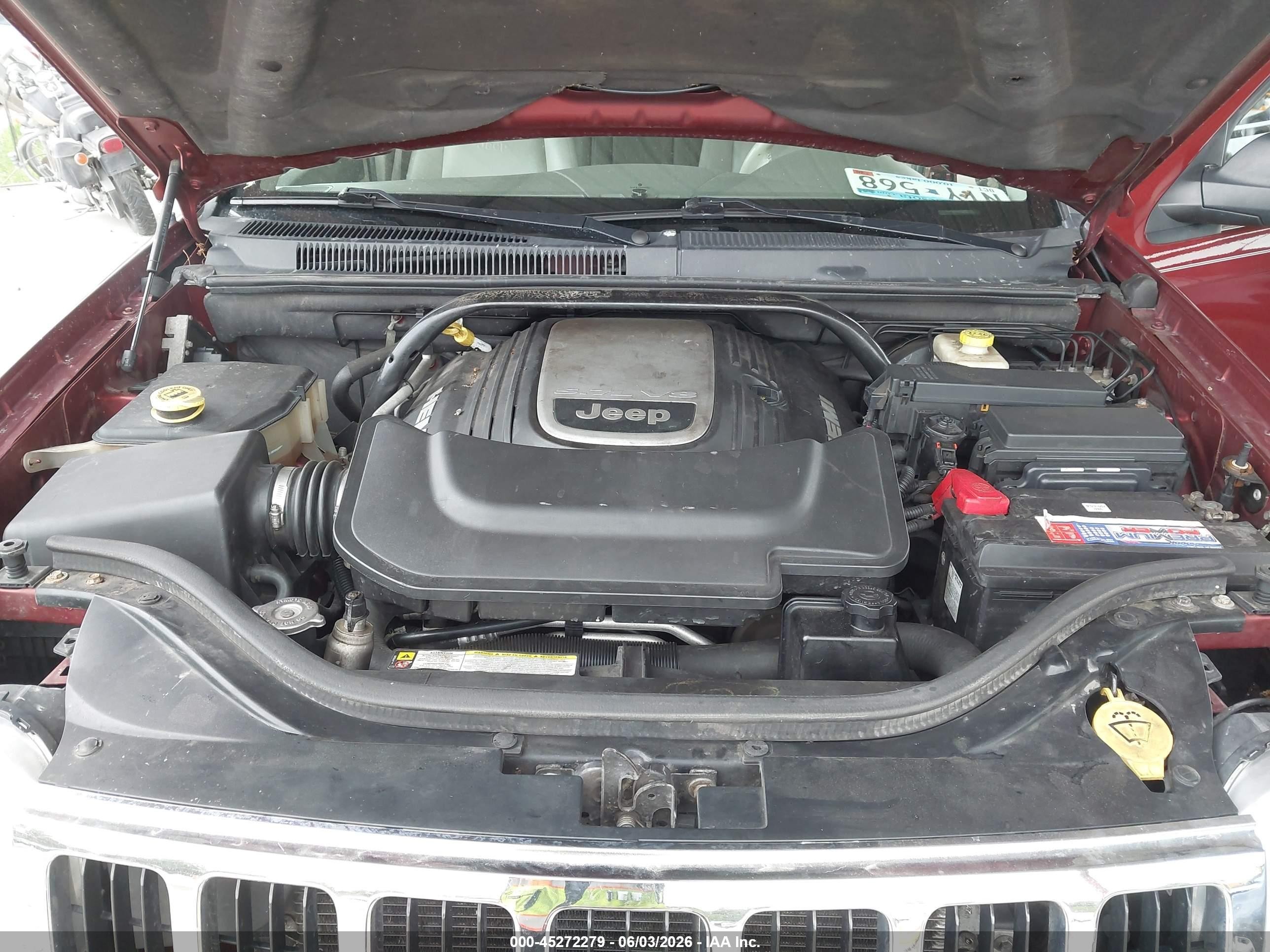 2007 Jeep Grand Cherokee Limited Красный vin: 1J8HR58247C678439