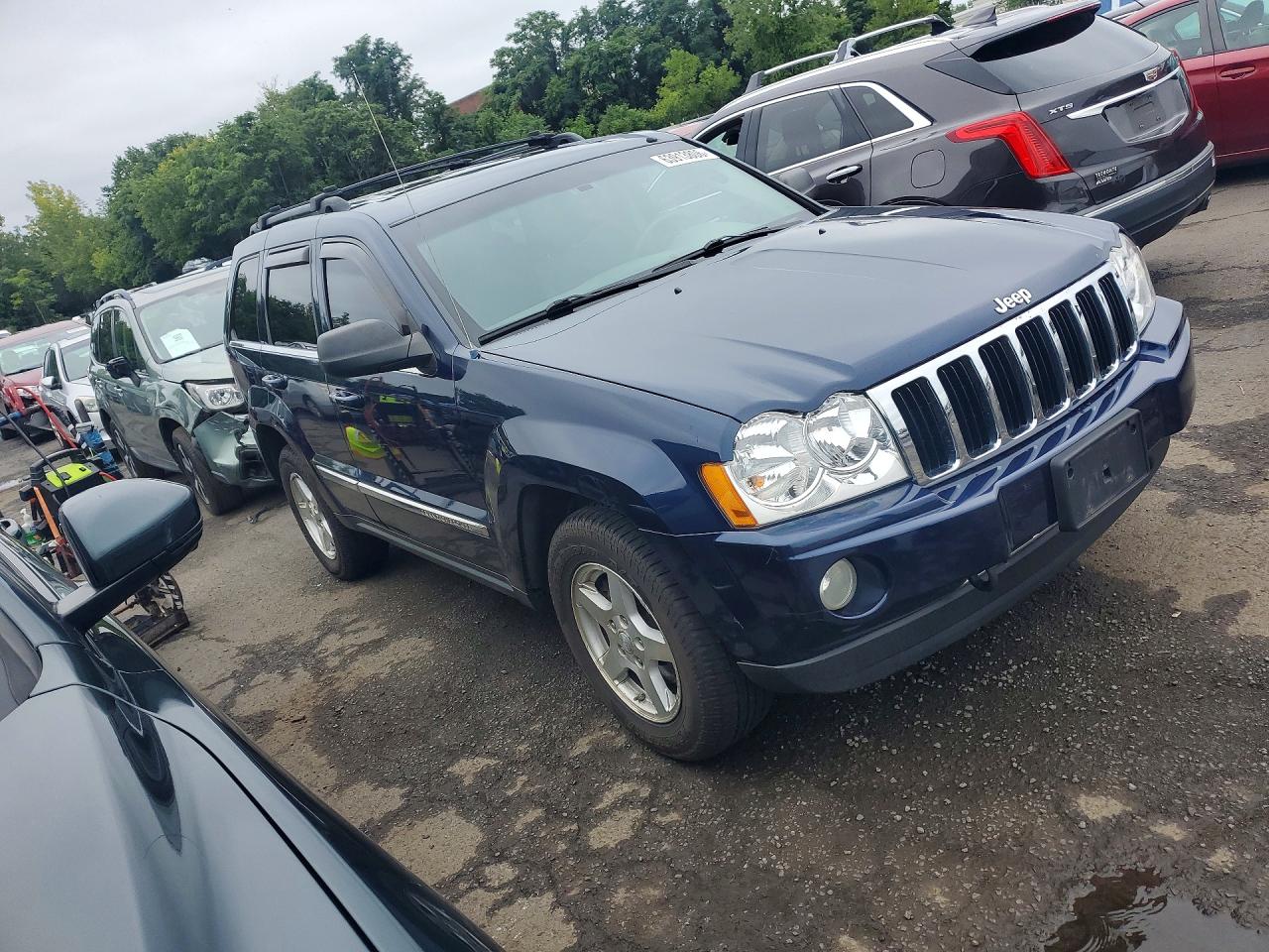 2005 Jeep Grand Cherokee Limited Blue vin: 1J8HR58255C575060