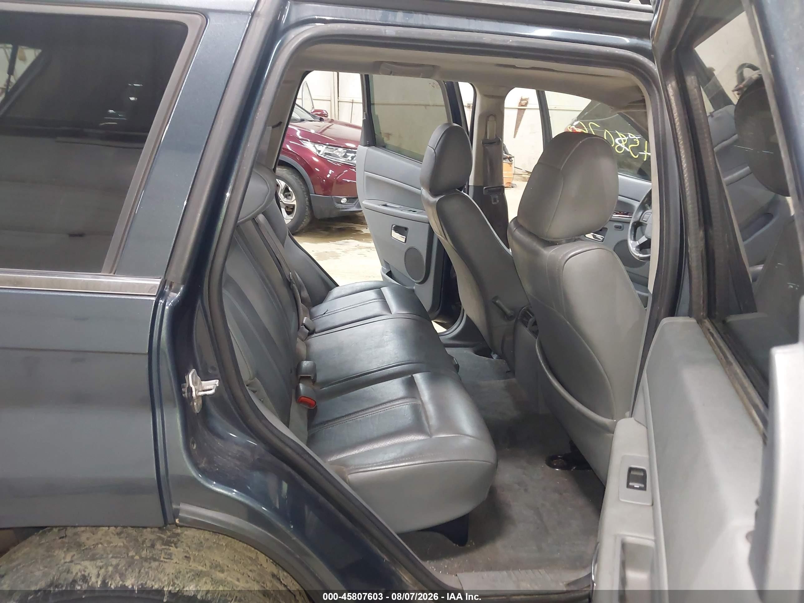 2007 Jeep Grand Cherokee Limited Серый vin: 1J8HR58257C686629