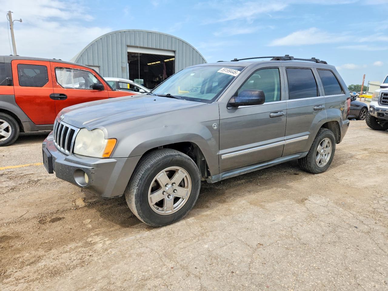 2007 Jeep Grand Cherokee Limited Gray vin: 1J8HR58267C580013
