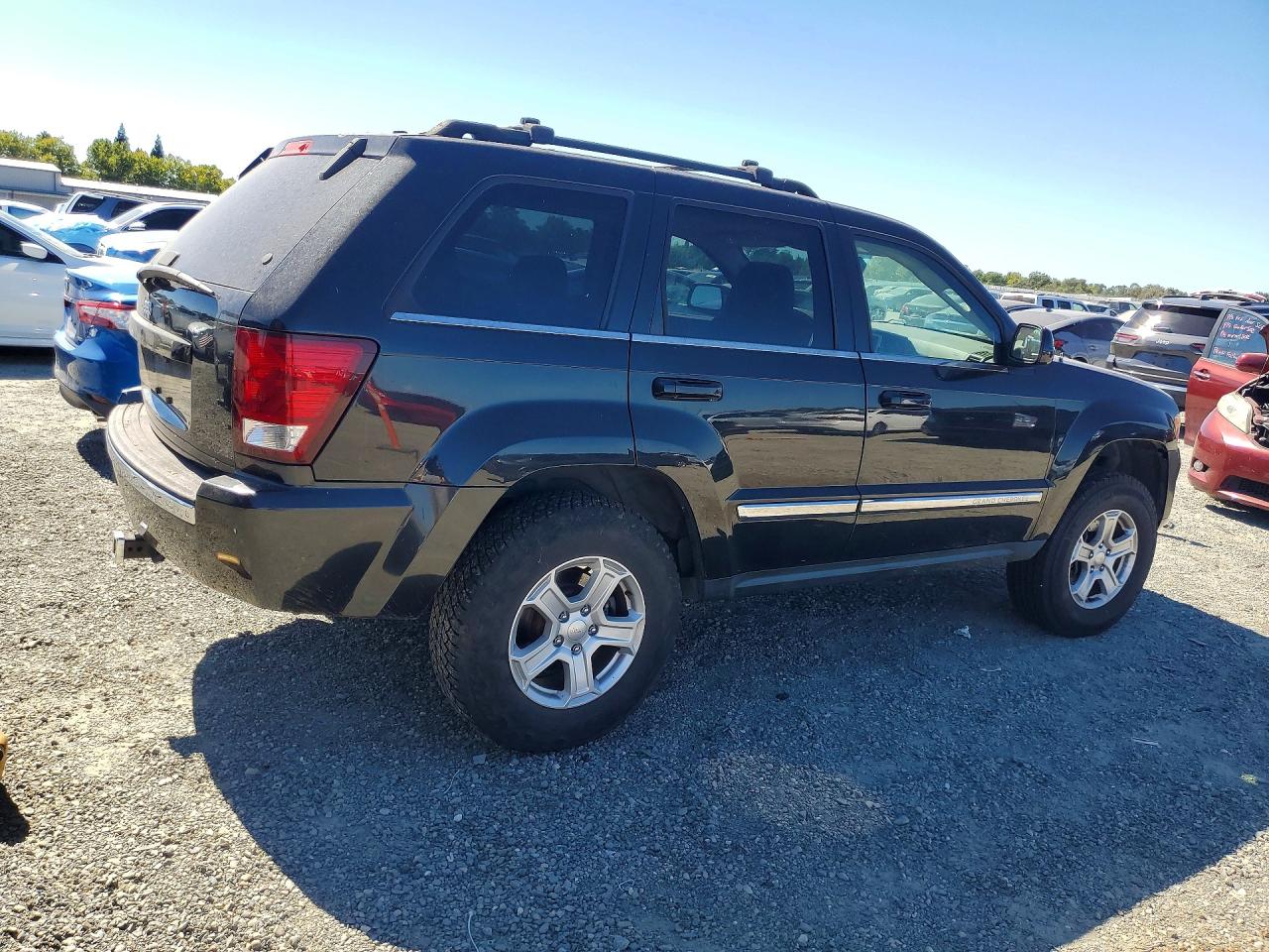 2008 Jeep Grand Cherokee Limited Black vin: 1J8HR58268C226221
