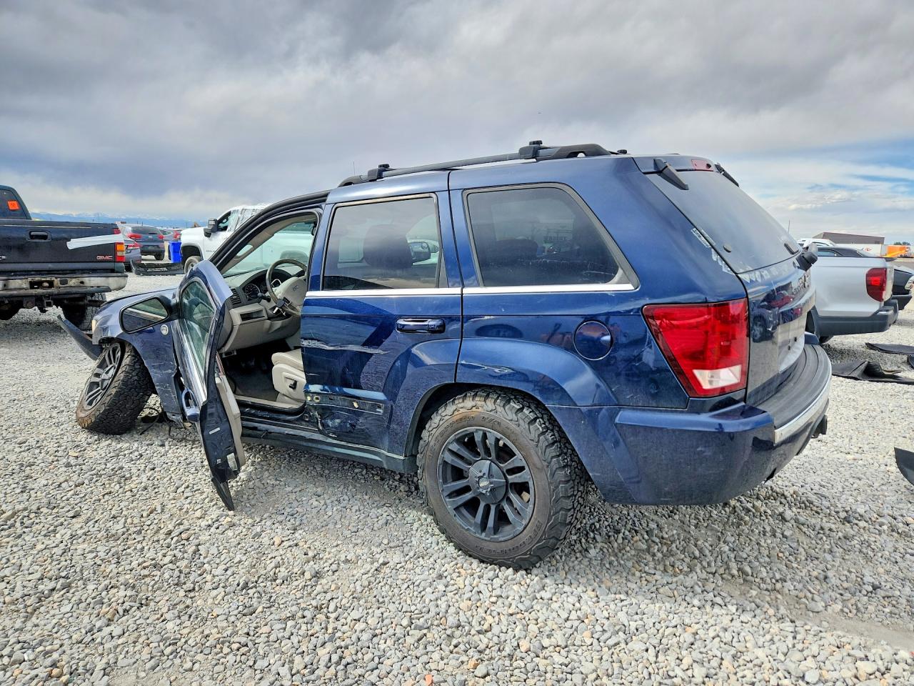 2005 Jeep Grand Cherokee Limited Синий vin: 1J8HR58275C577294