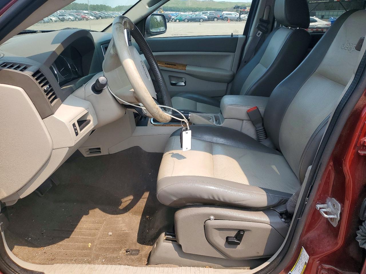 2008 Jeep Grand Cherokee Limited Темно-бордовый vin: 1J8HR58278C243139