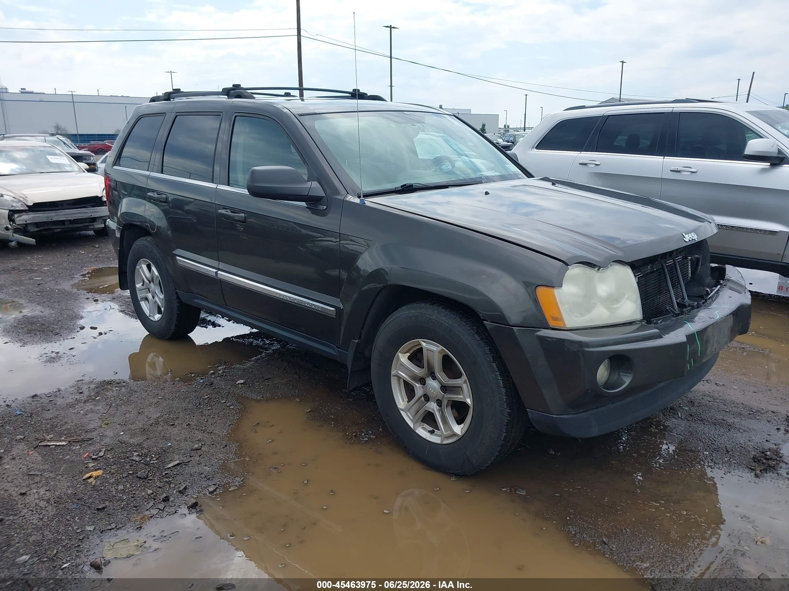 2005 Jeep Grand Cherokee Limited Gray vin: 1J8HR58285C591804