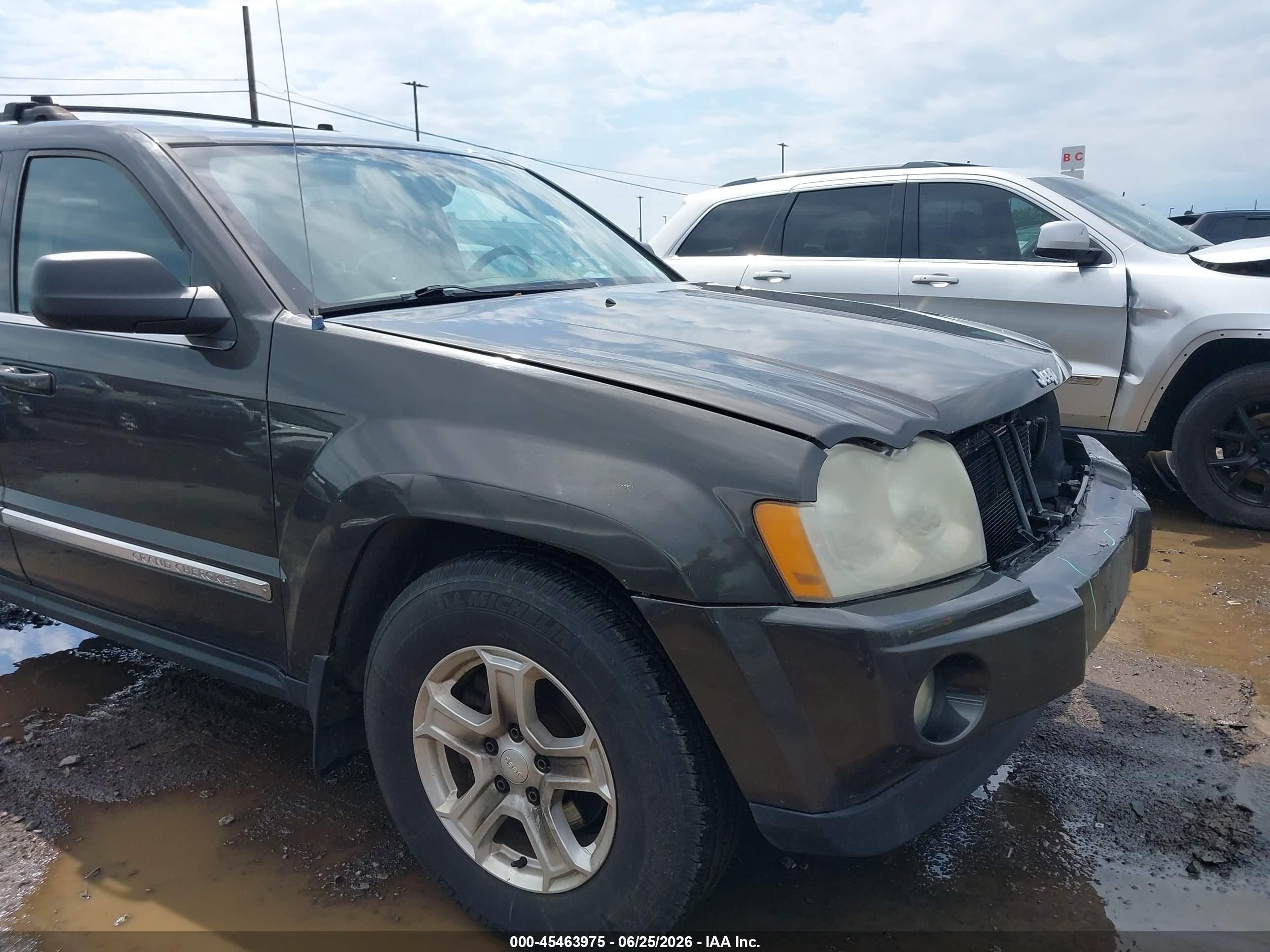2005 Jeep Grand Cherokee Limited Gray vin: 1J8HR58285C591804