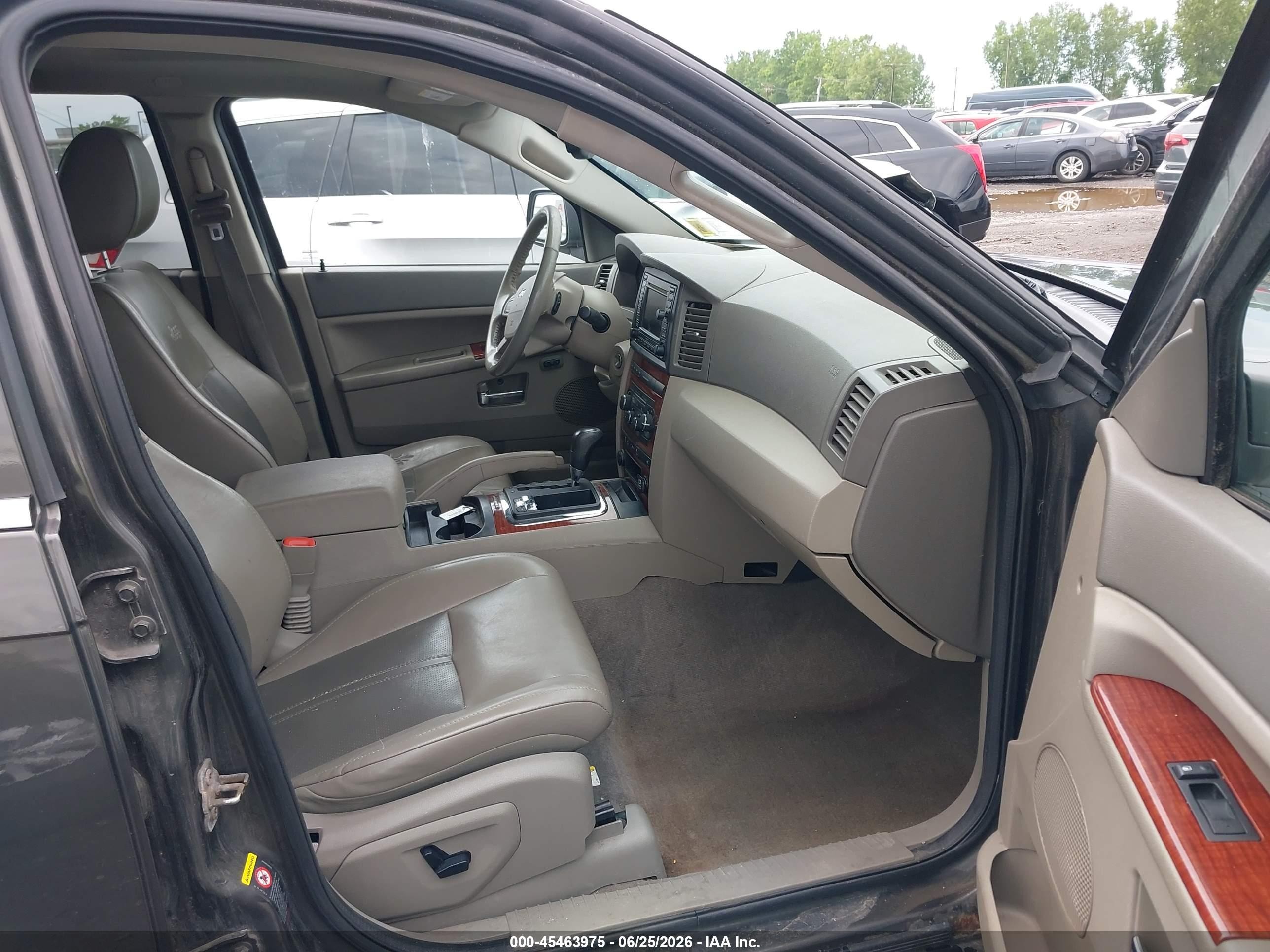 2005 Jeep Grand Cherokee Limited Gray vin: 1J8HR58285C591804