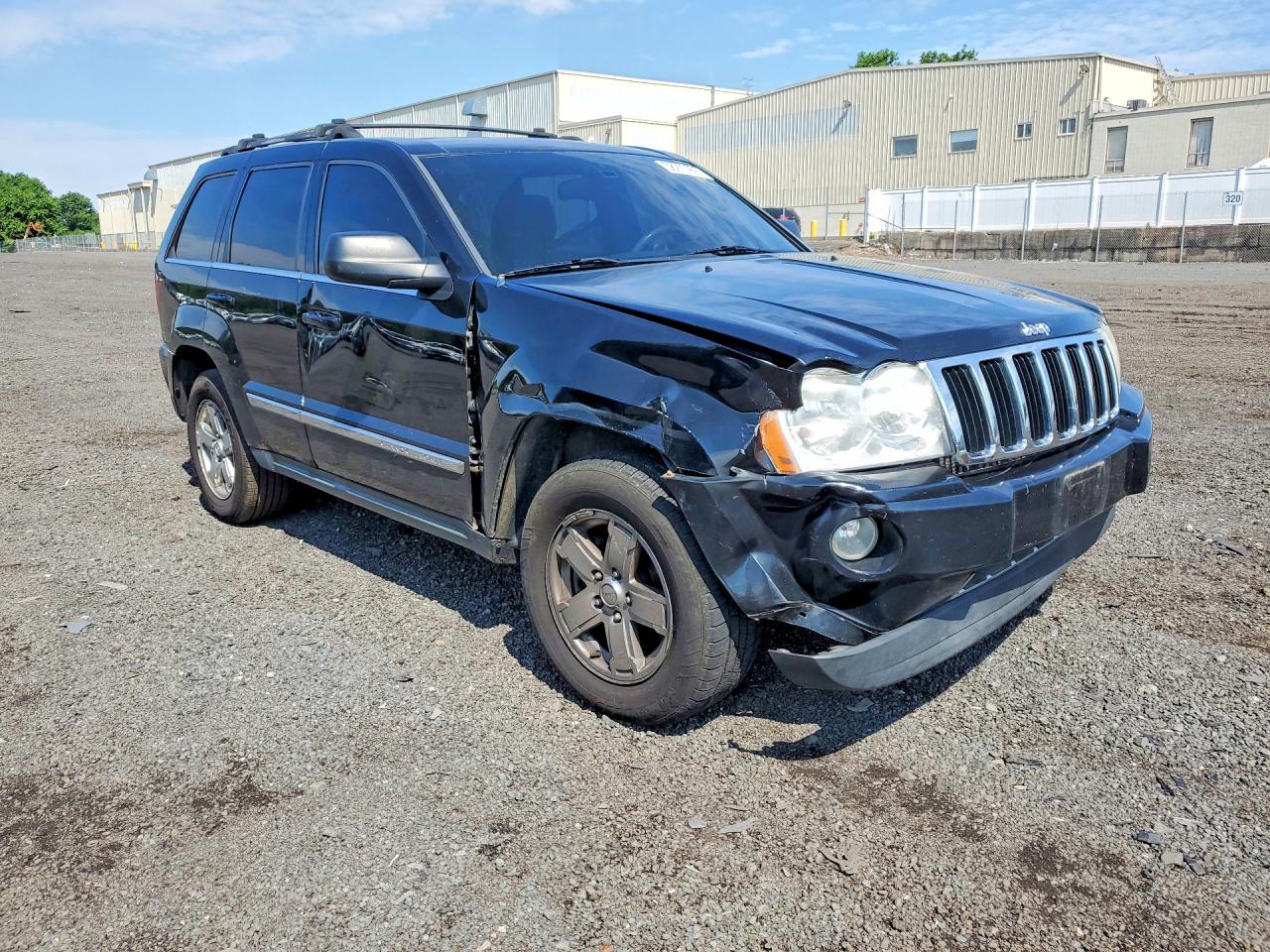 2007 Jeep Grand Cherokee Limited Black vin: 1J8HR58287C659375