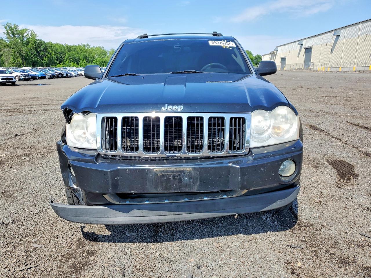2007 Jeep Grand Cherokee Limited Black vin: 1J8HR58287C659375
