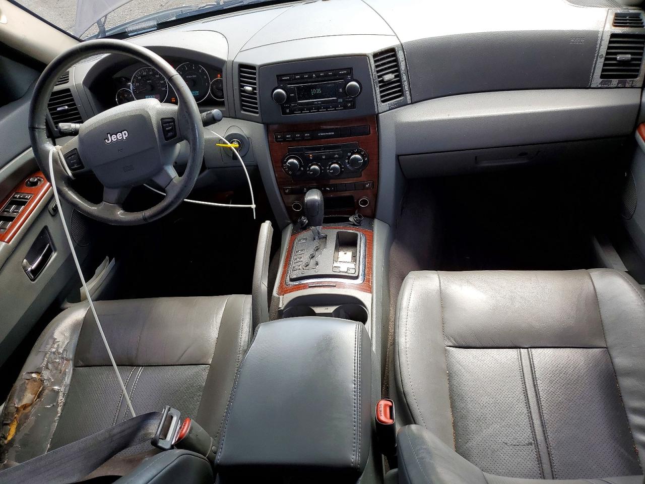 2007 Jeep Grand Cherokee Limited Black vin: 1J8HR58287C659375