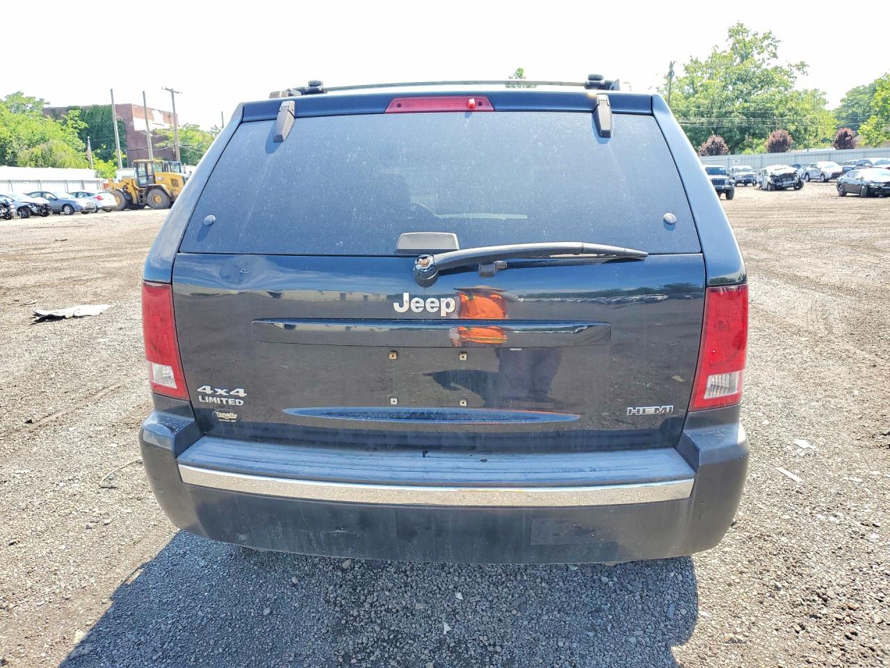 2007 Jeep Grand Cherokee Limited Black vin: 1J8HR58287C659375