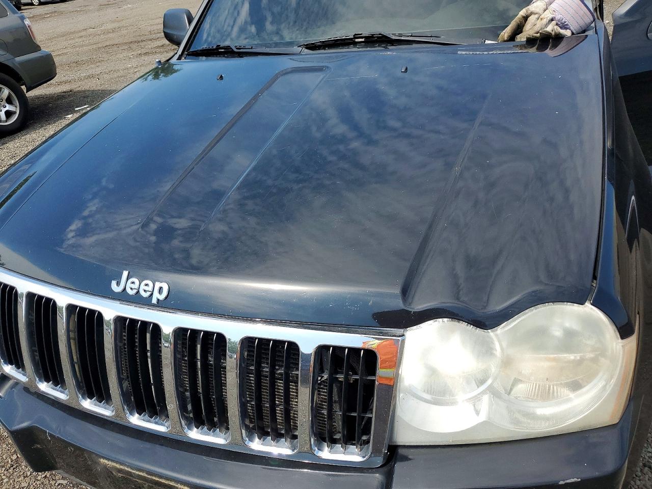 2007 Jeep Grand Cherokee Limited Black vin: 1J8HR58287C659375