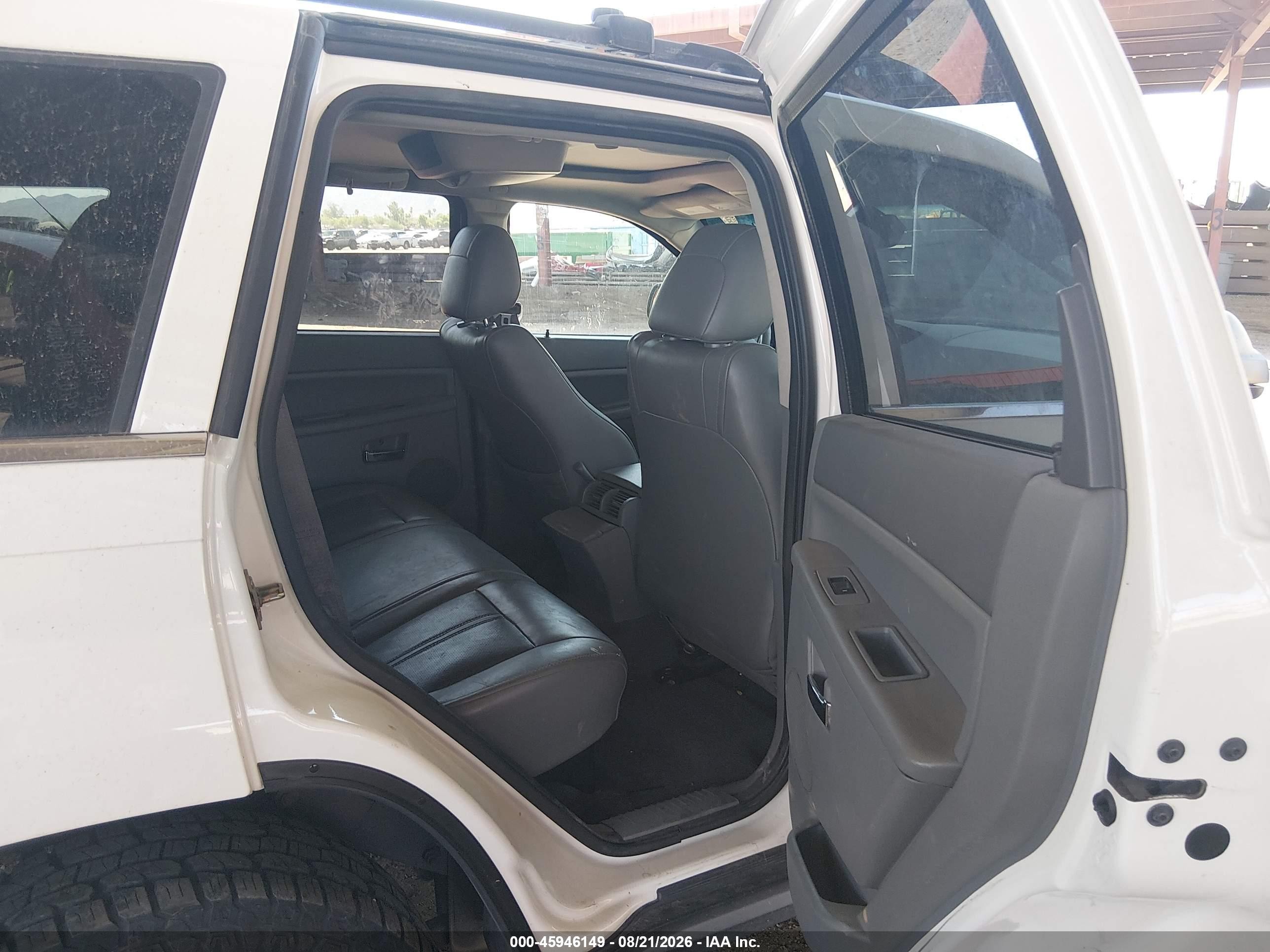 2006 Jeep Grand Cherokee Limited Белый vin: 1J8HR58296C172779