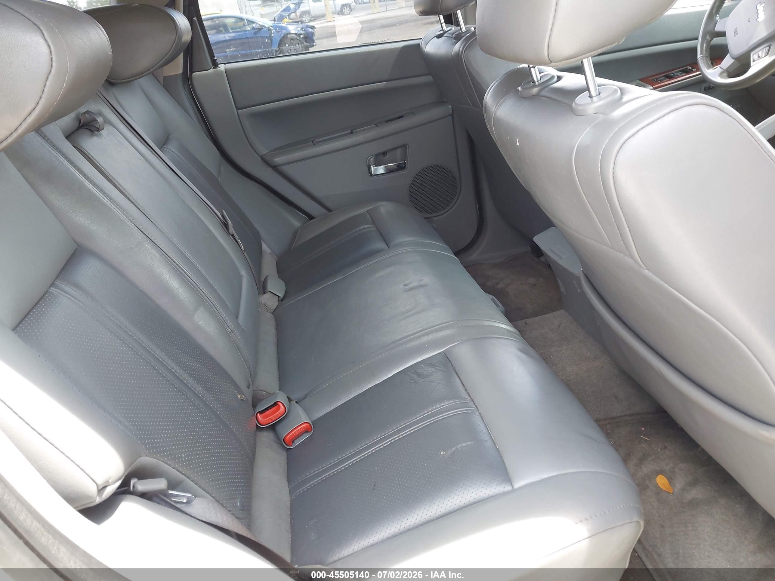 2007 Jeep Grand Cherokee Limited White vin: 1J8HR58N17C520196