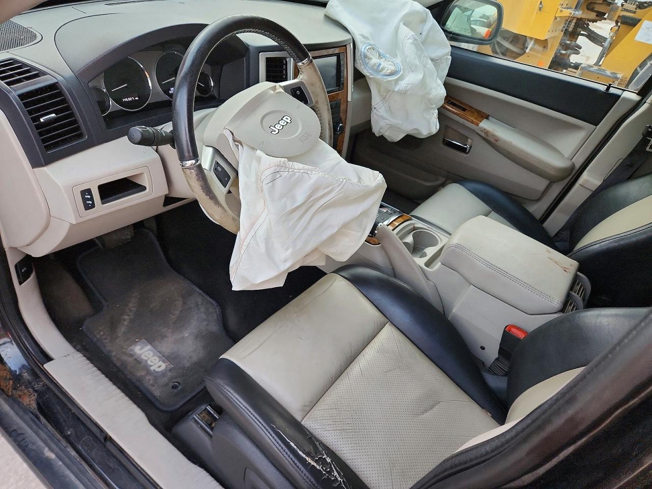 2008 Jeep Grand Cherokee Limited Black vin: 1J8HR58N38C233184