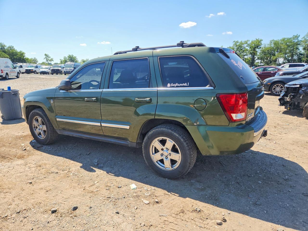 2006 Jeep Grand Cherokee Limited Green vin: 1J8HR58N86C298562