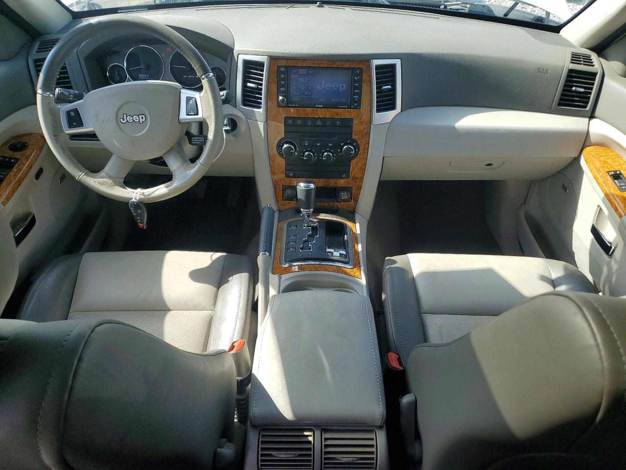 2008 Jeep Grand Cherokee Limited White vin: 1J8HR58N88C165156