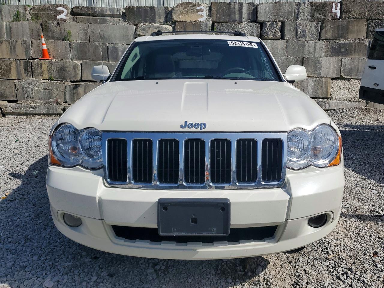 2008 Jeep Grand Cherokee Limited White vin: 1J8HR58N88C165156