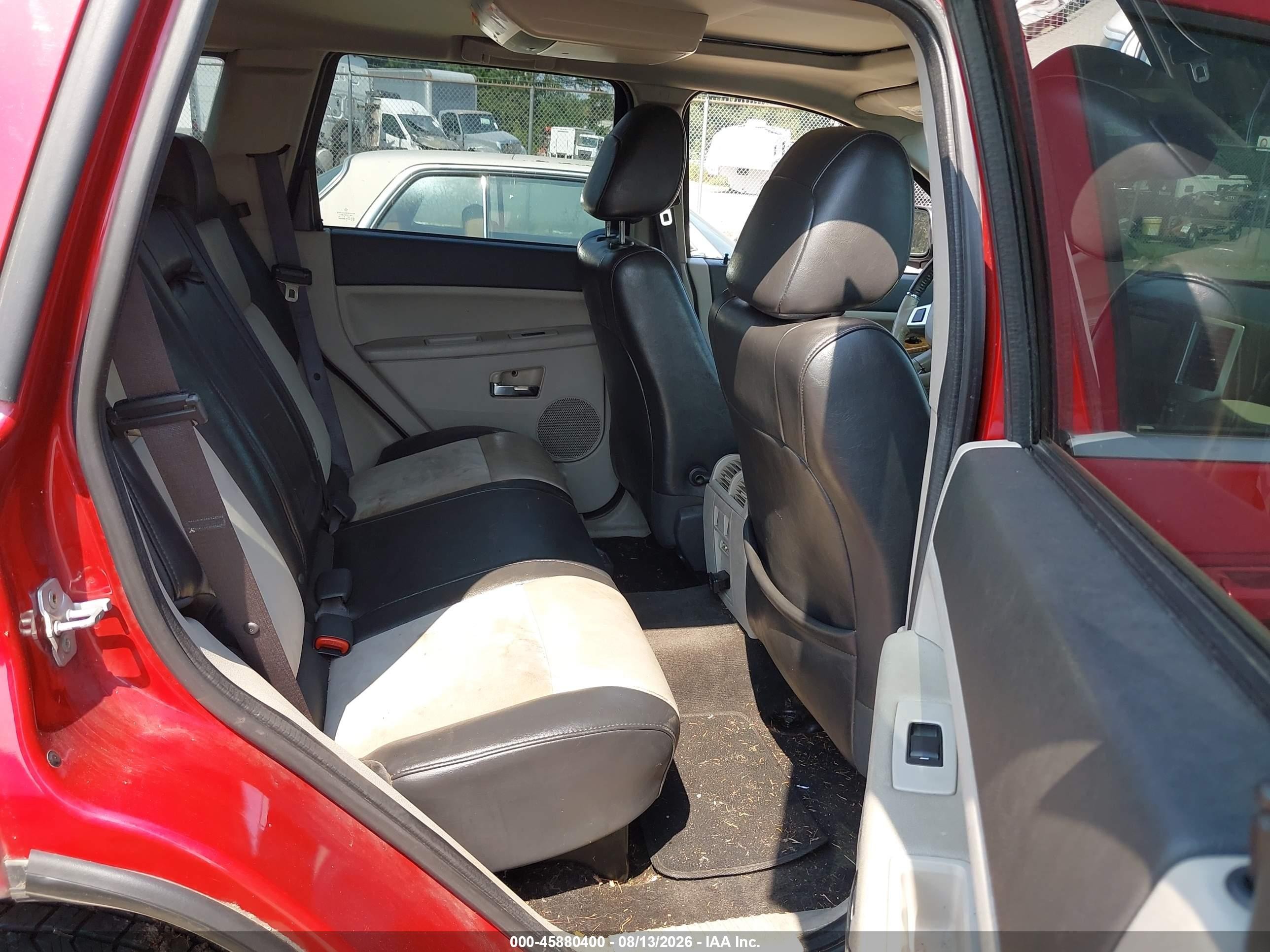 2009 Jeep Grand Cherokee Limited Red vin: 1J8HR58P09C546289
