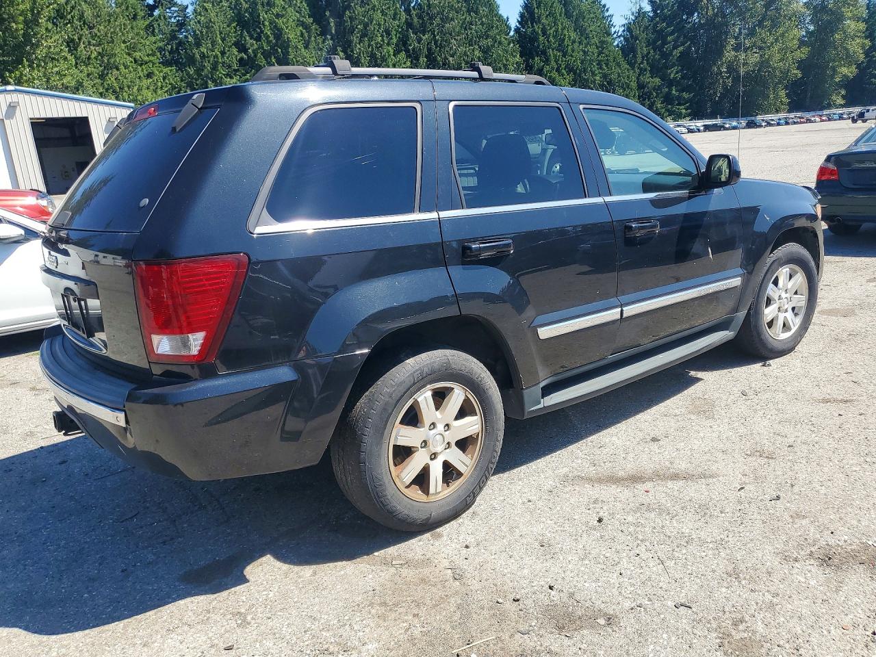 2009 Jeep Grand Cherokee Limited Black vin: 1J8HR58P09C547278