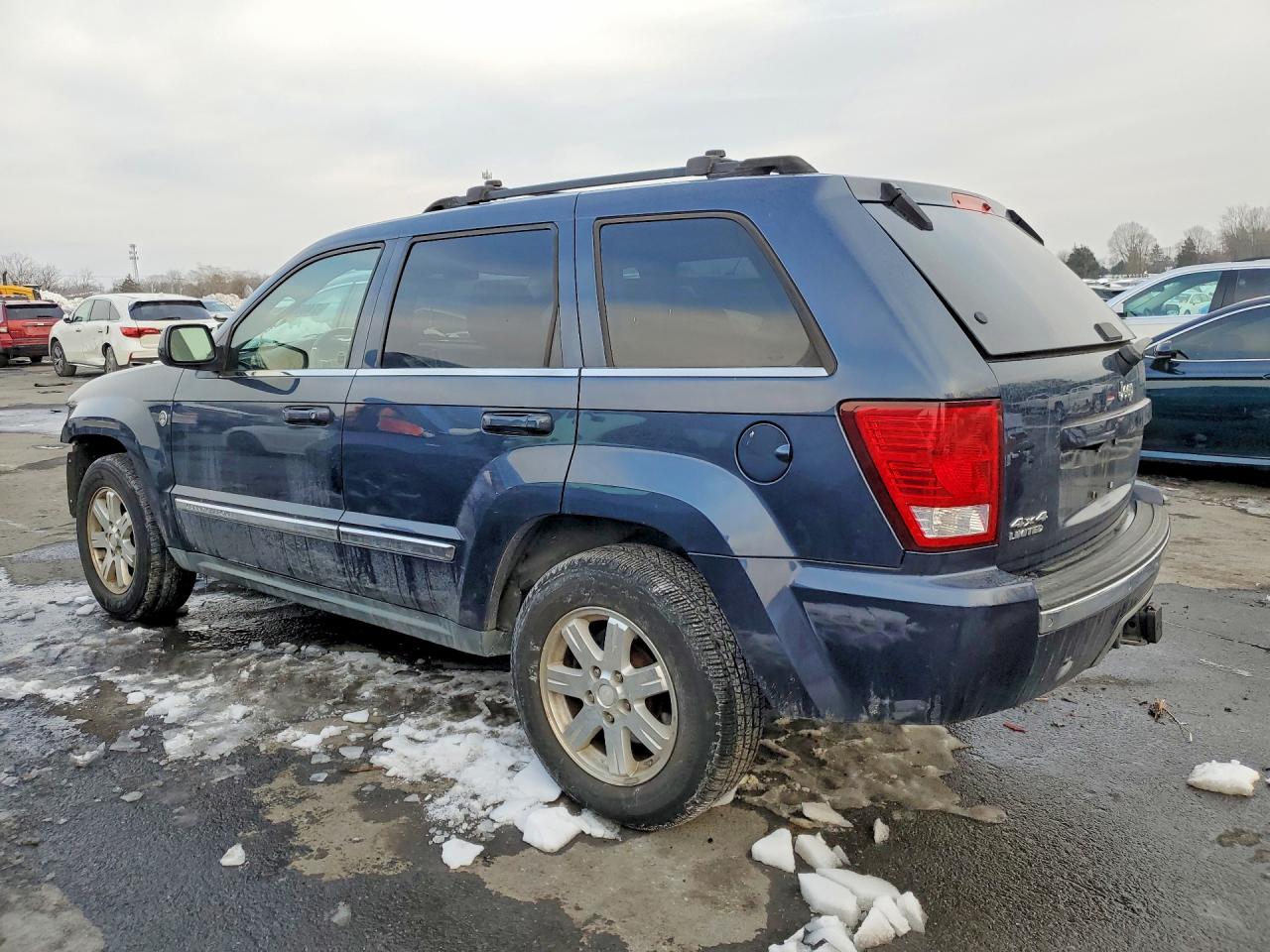 2009 Jeep Grand Cherokee Limited Синий vin: 1J8HR58P19C521840