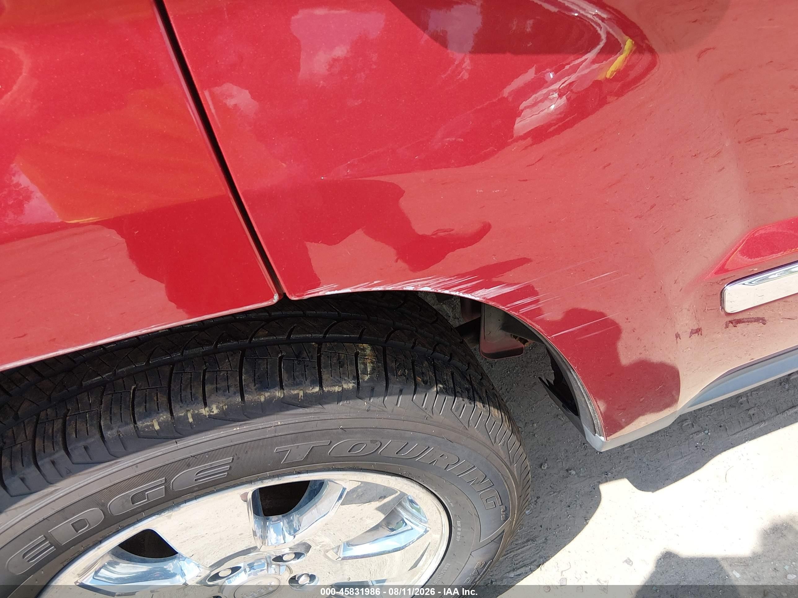 2009 Jeep Grand Cherokee Limited Red vin: 1J8HR58P69C556065