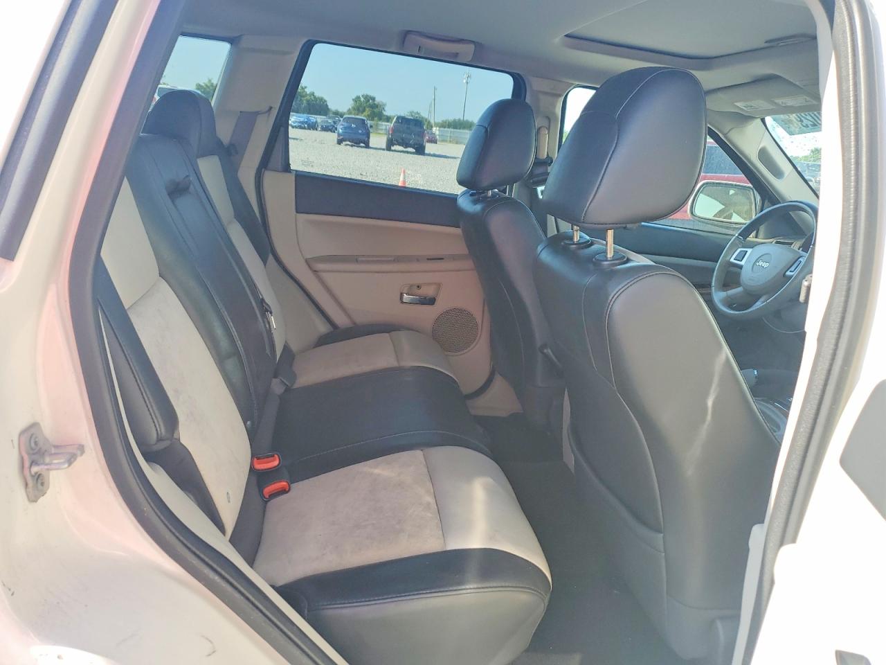 2009 Jeep Grand Cherokee Limited Белый vin: 1J8HR58P79C530154