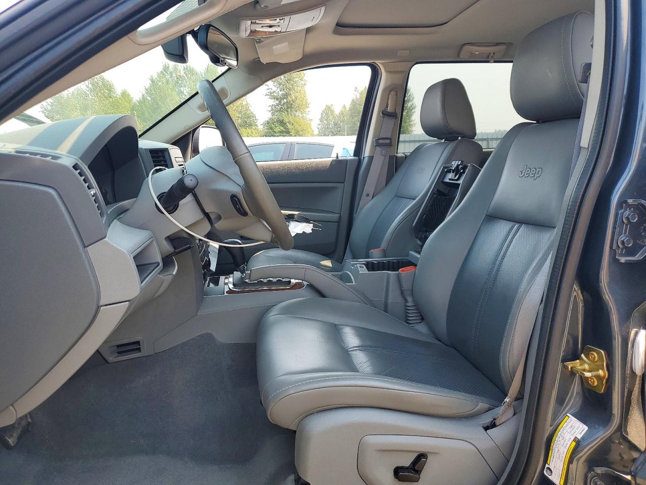 2007 Jeep Grand Cherokee Limited Charcoal vin: 1J8HR58P87C619874