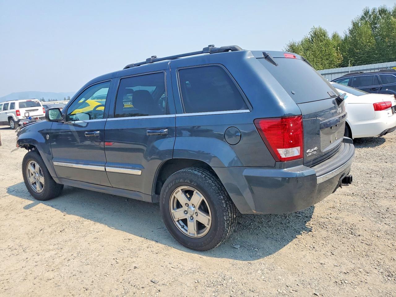 2007 Jeep Grand Cherokee Limited Charcoal vin: 1J8HR58P87C619874