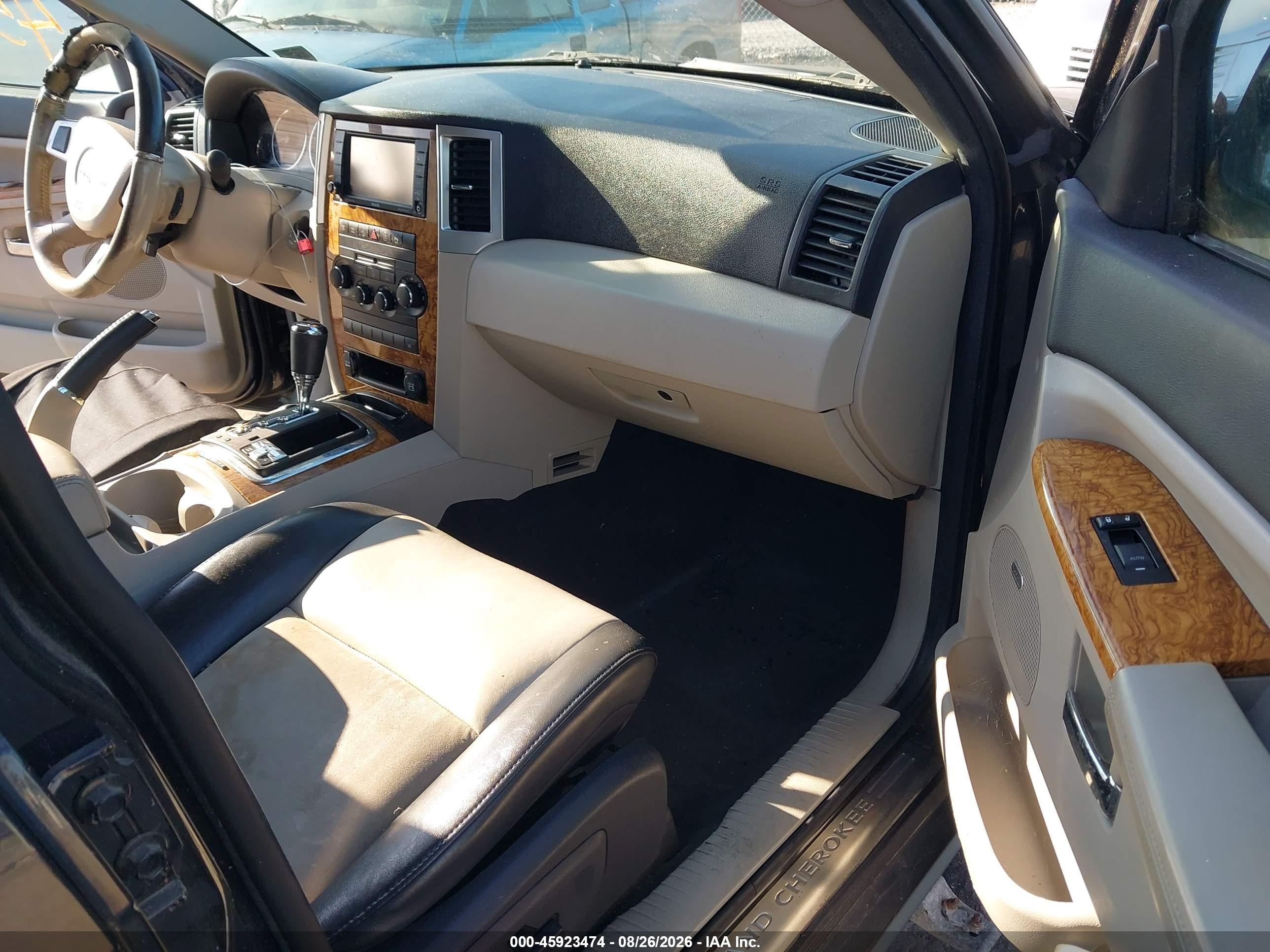2009 Jeep Grand Cherokee Limited Black vin: 1J8HR58T49C527175
