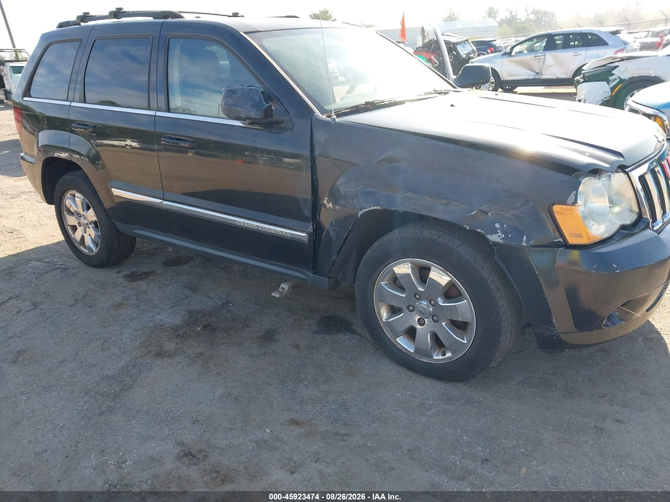 2009 Jeep Grand Cherokee Limited Black vin: 1J8HR58T49C527175