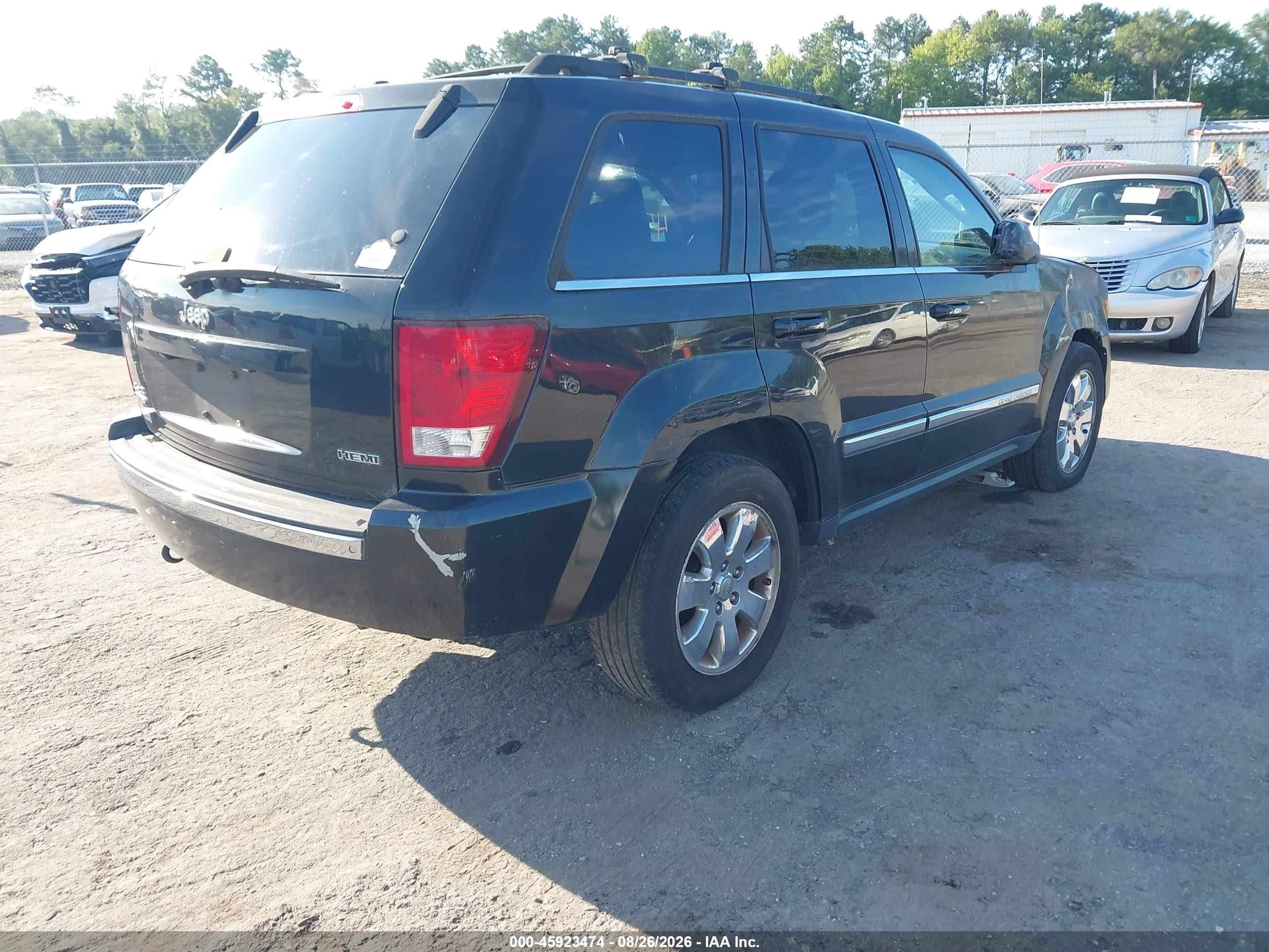 2009 Jeep Grand Cherokee Limited Black vin: 1J8HR58T49C527175