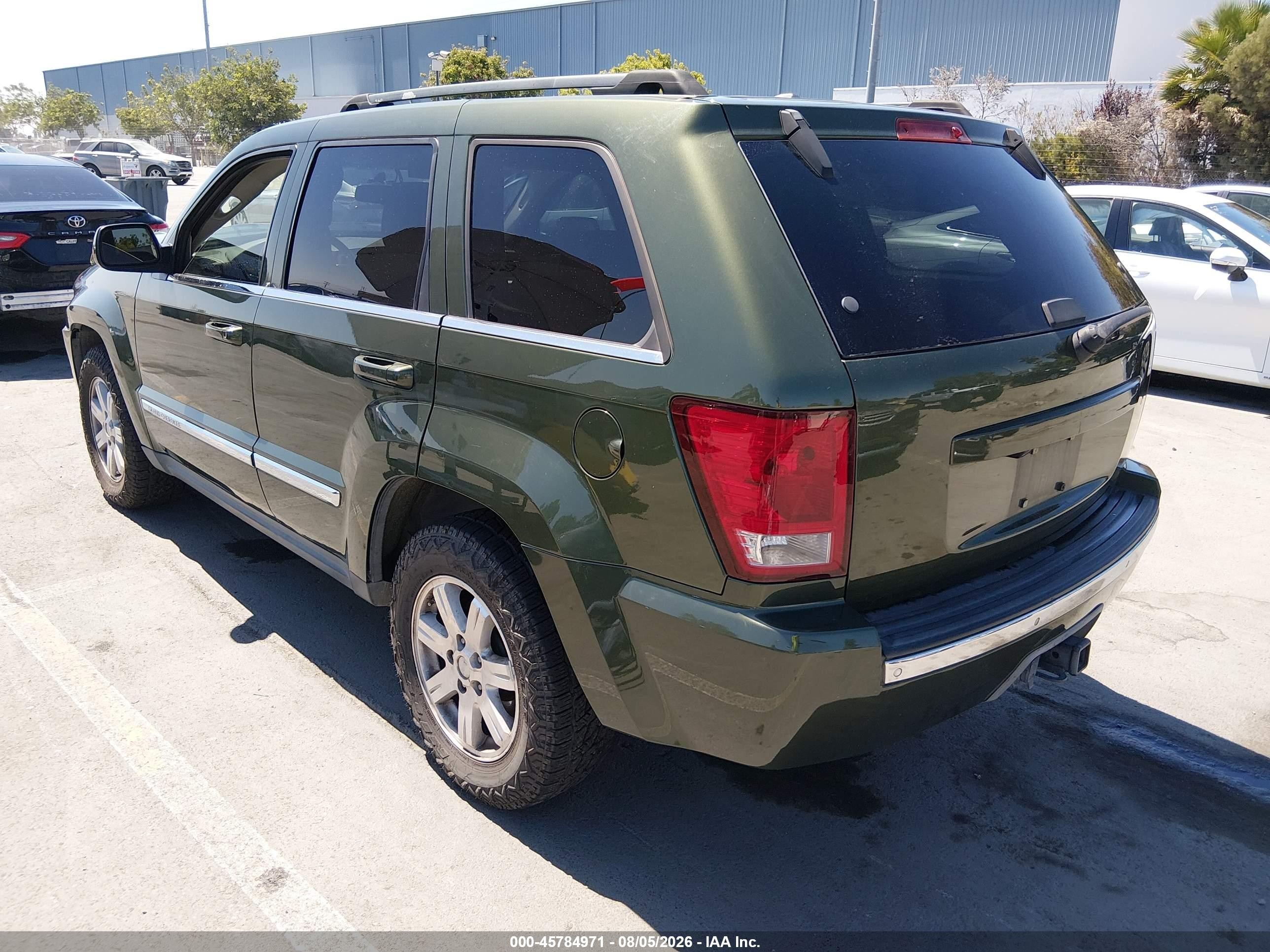2009 Jeep Grand Cherokee Limited Green vin: 1J8HR58T79C520365
