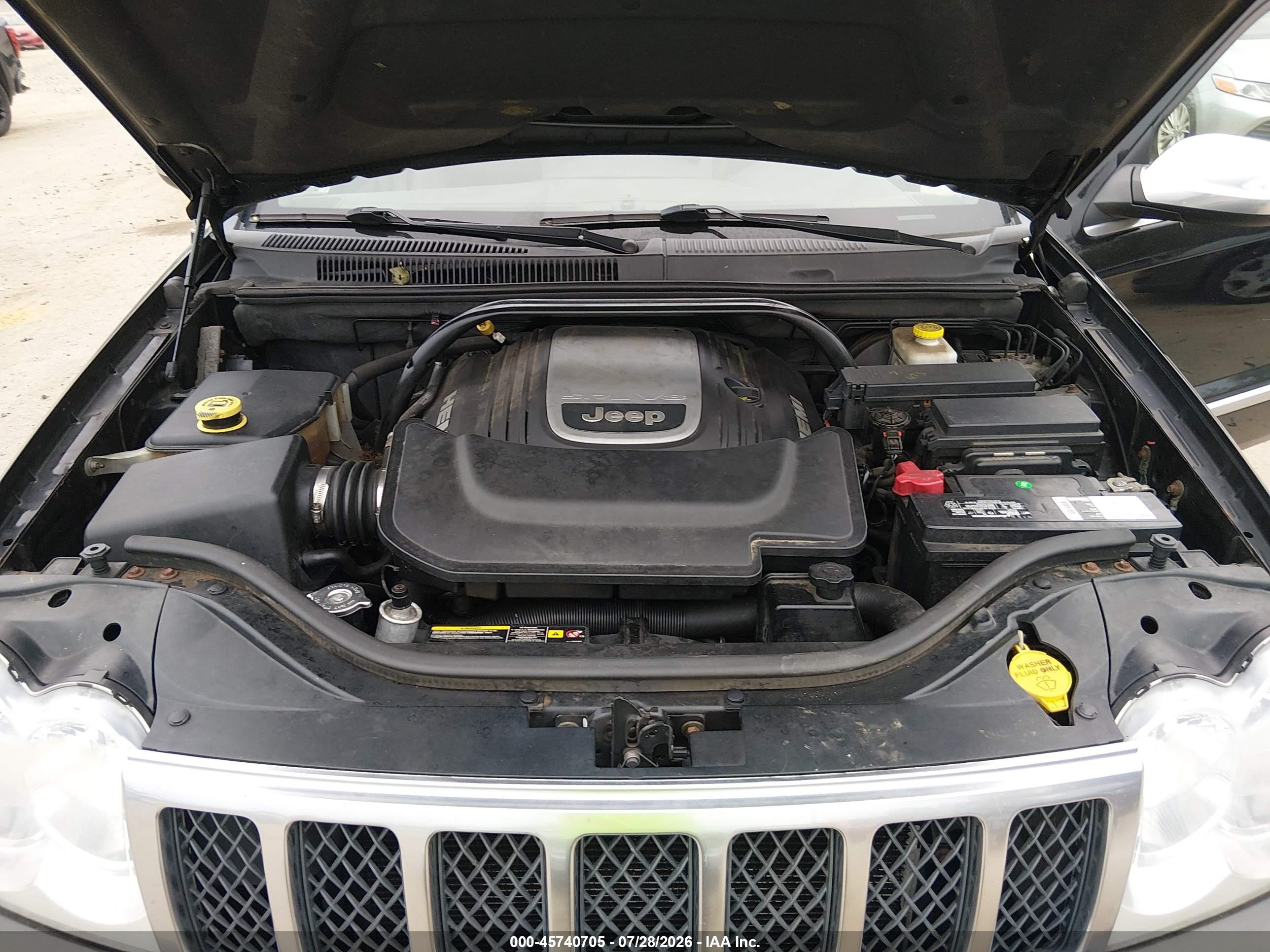 2006 Jeep Grand Cherokee Overland Black vin: 1J8HR68236C190653