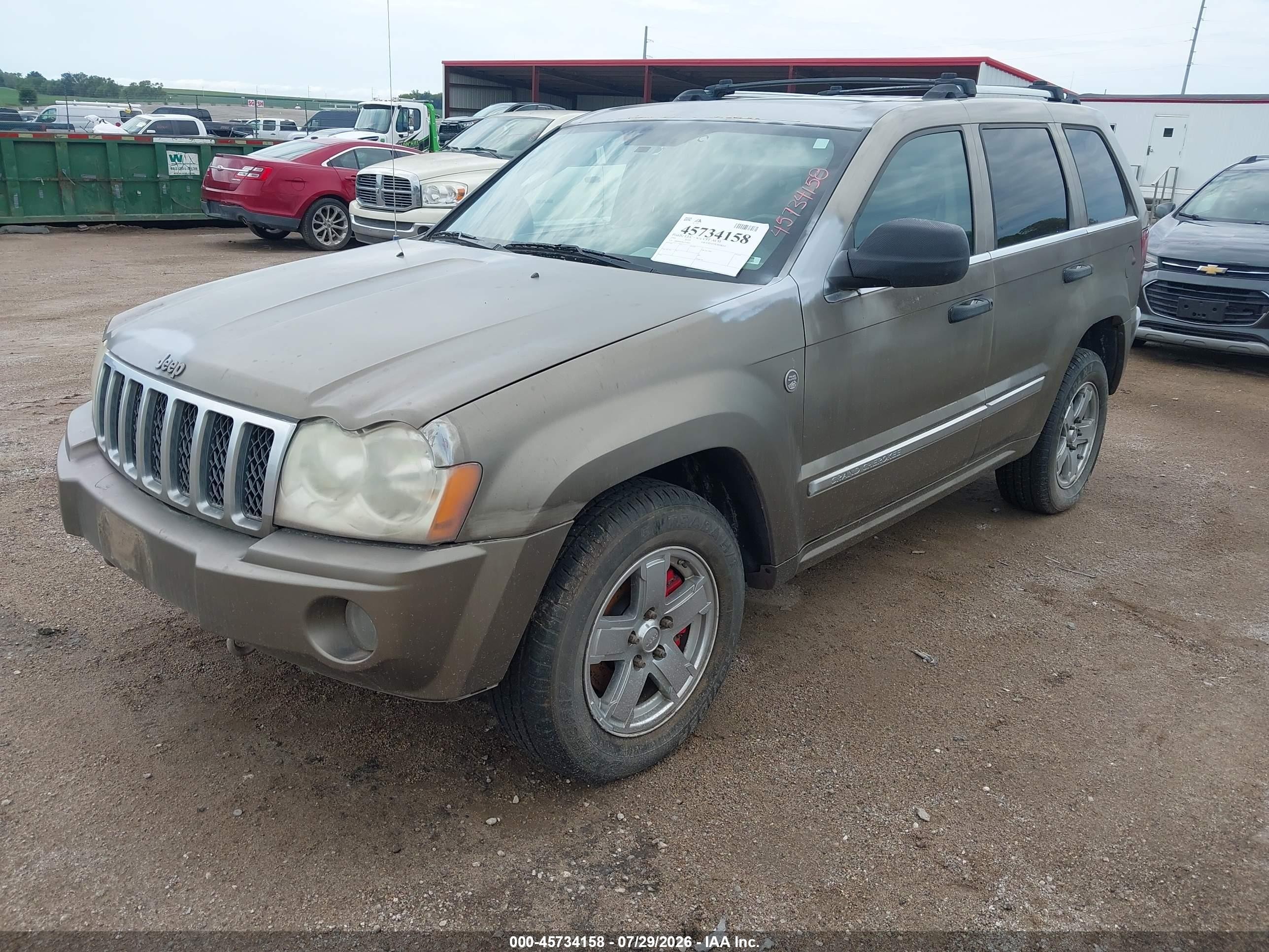 2006 Jeep Grand Cherokee Overland Gold vin: 1J8HR68286C220021