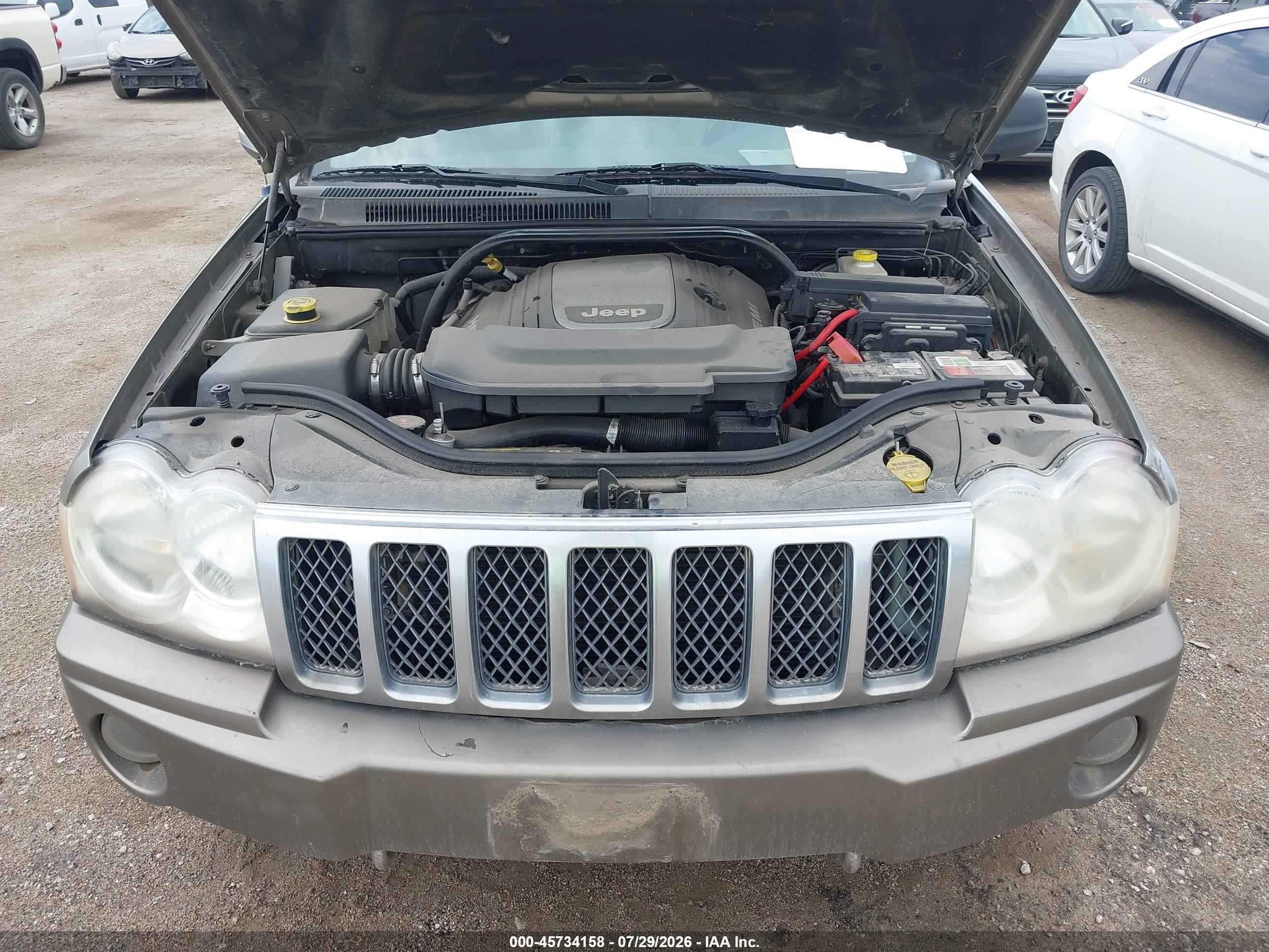 2006 Jeep Grand Cherokee Overland Gold vin: 1J8HR68286C220021