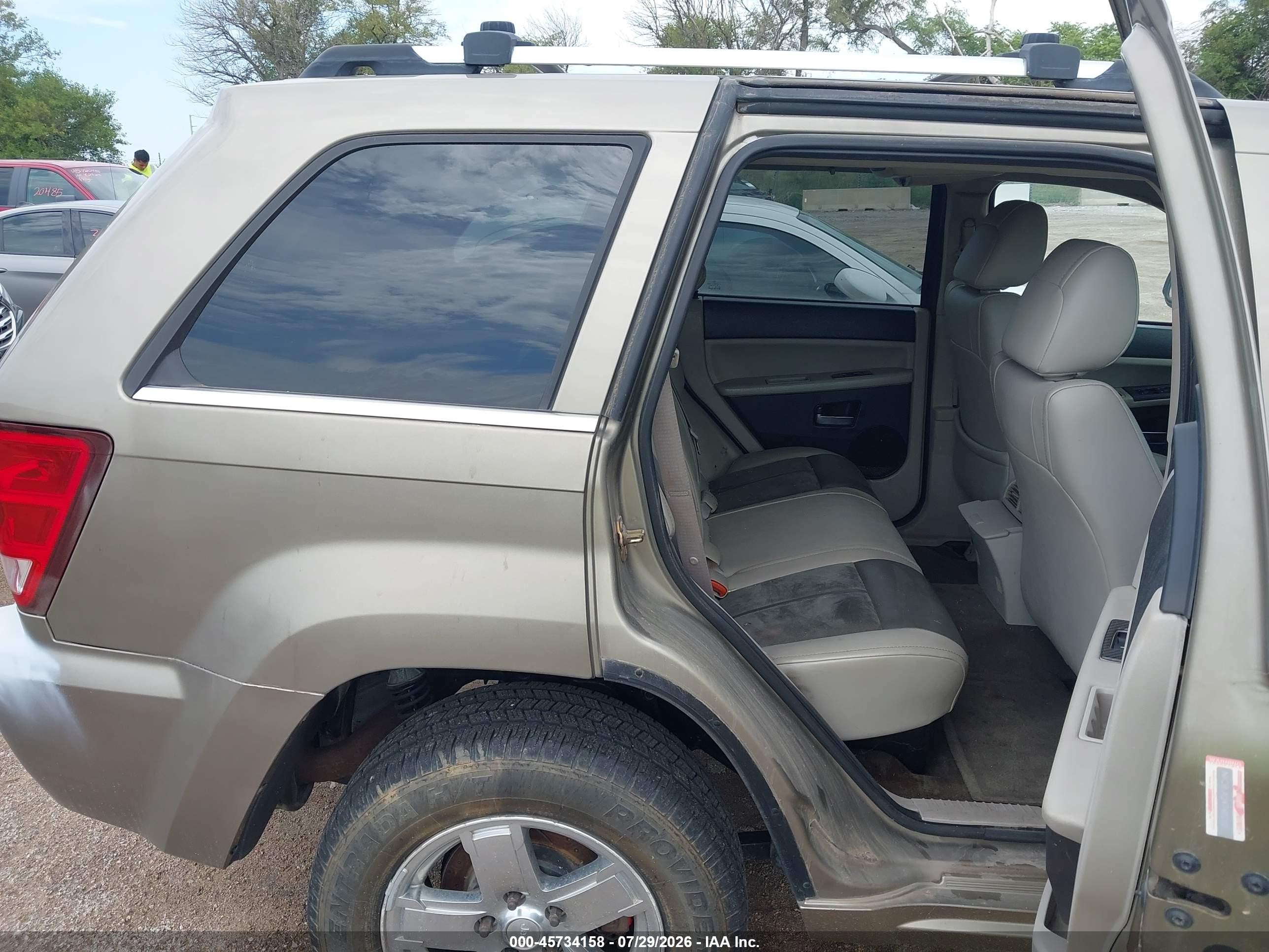 2006 Jeep Grand Cherokee Overland Gold vin: 1J8HR68286C220021