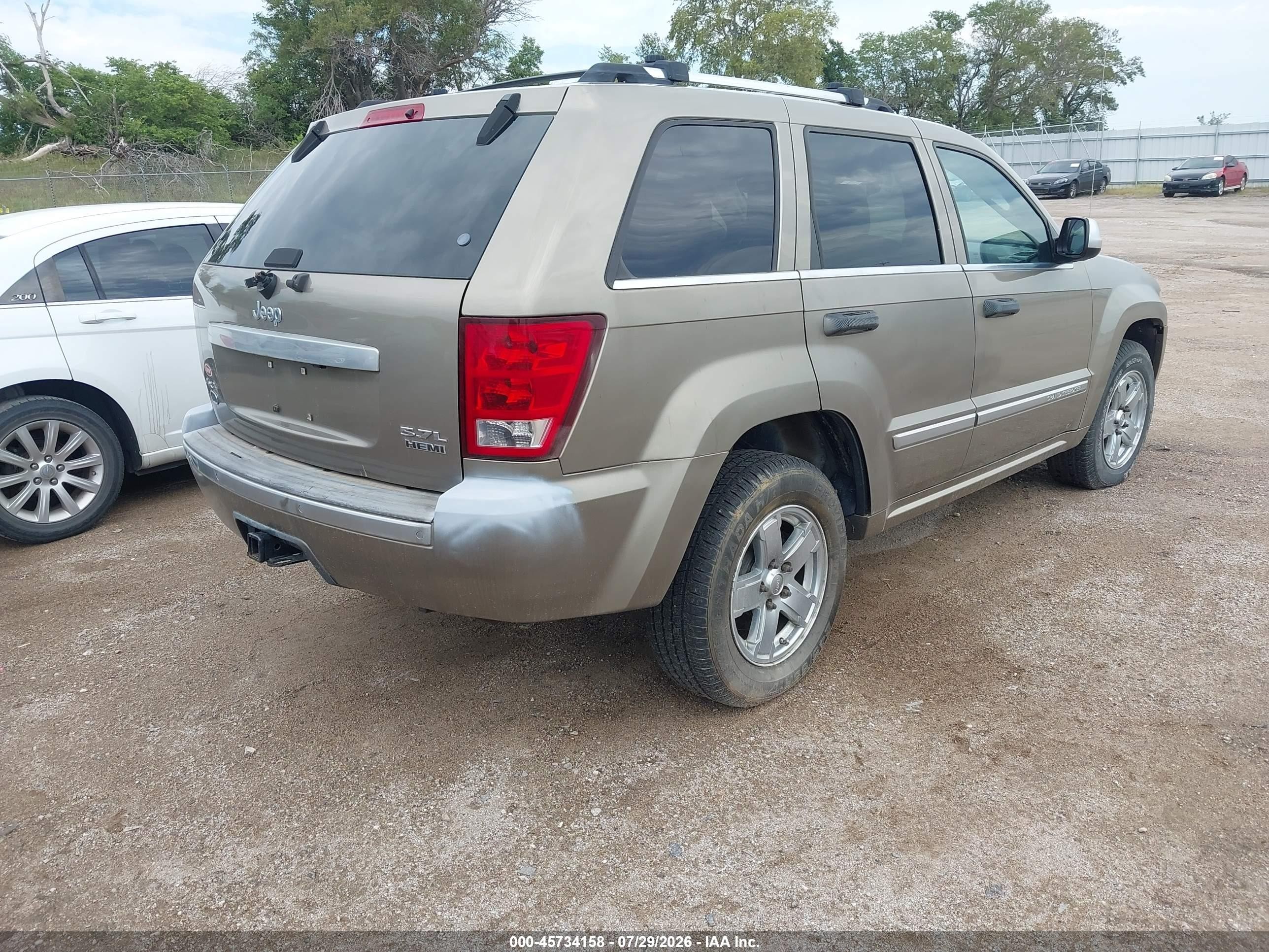 2006 Jeep Grand Cherokee Overland Gold vin: 1J8HR68286C220021