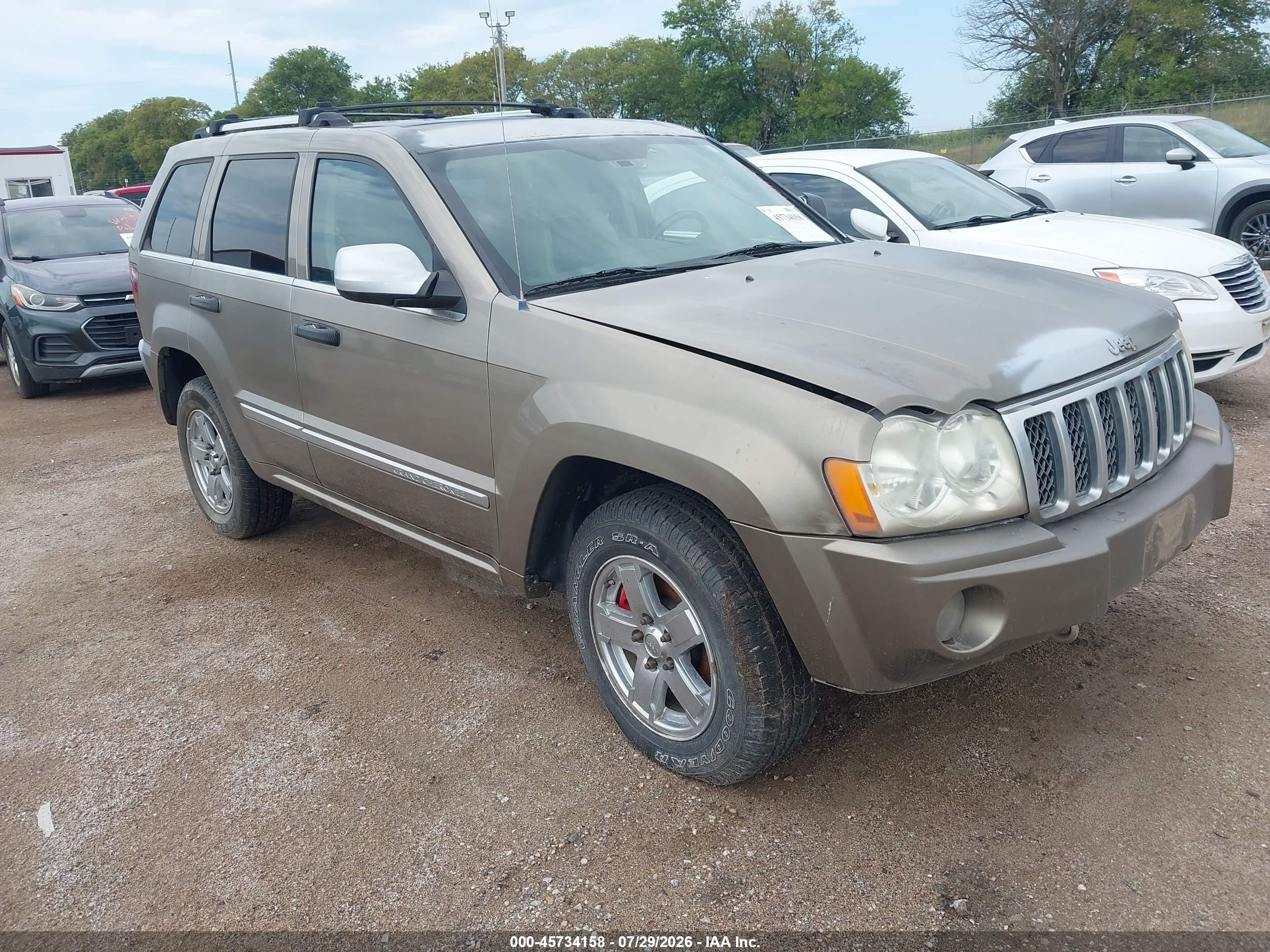 2006 Jeep Grand Cherokee Overland Gold vin: 1J8HR68286C220021