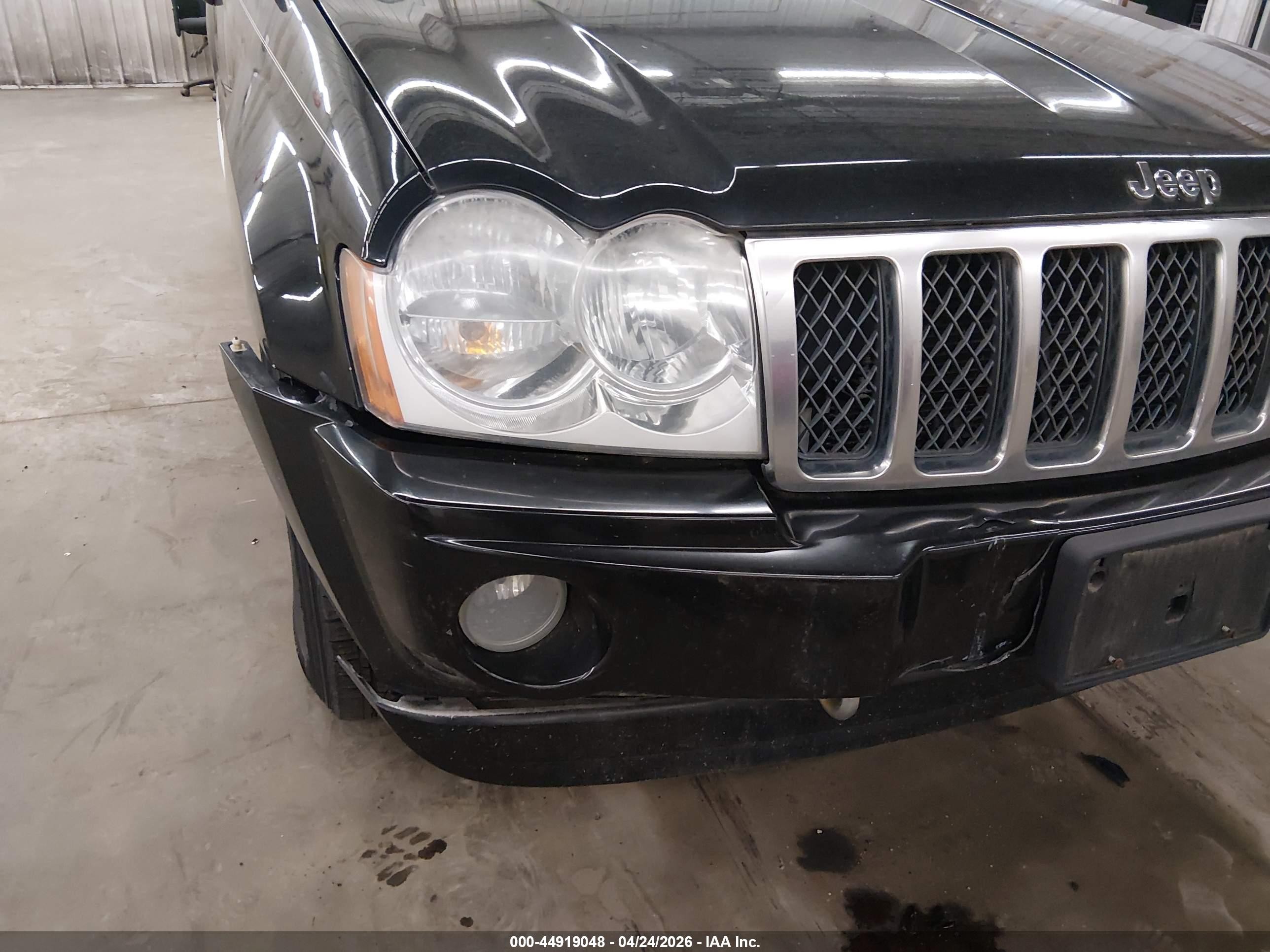 2006 Jeep Grand Cherokee Overland Black vin: 1J8HR68286C331460