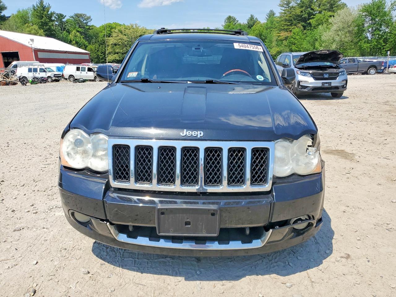 2009 Jeep Grand Cherokee Overland Black vin: 1J8HR68T99C553096
